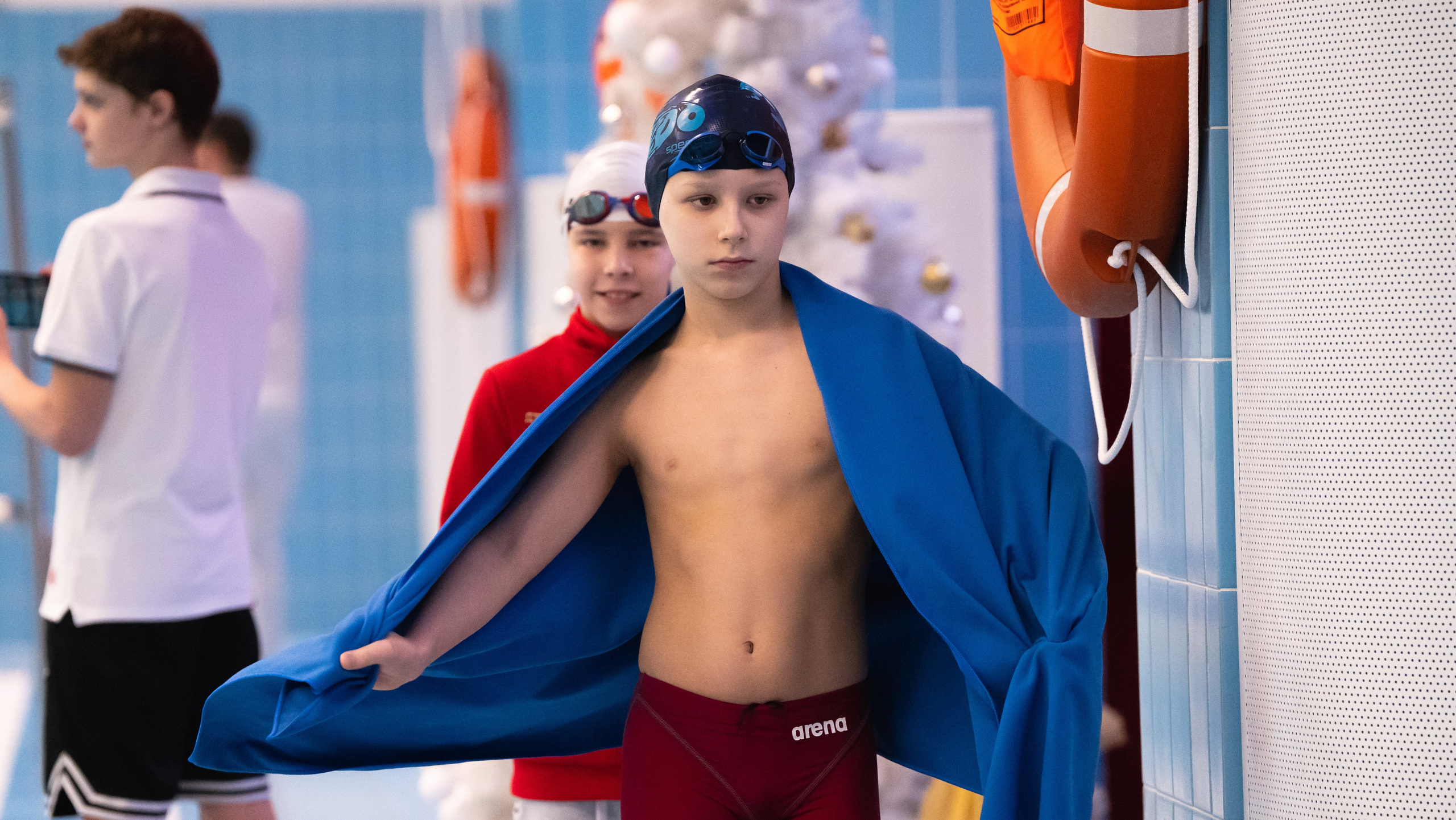 Открытый новогодний турнир по плаванию «Сила воды», 2025. Фотограф и видеооператор Екатерина Гнатюк