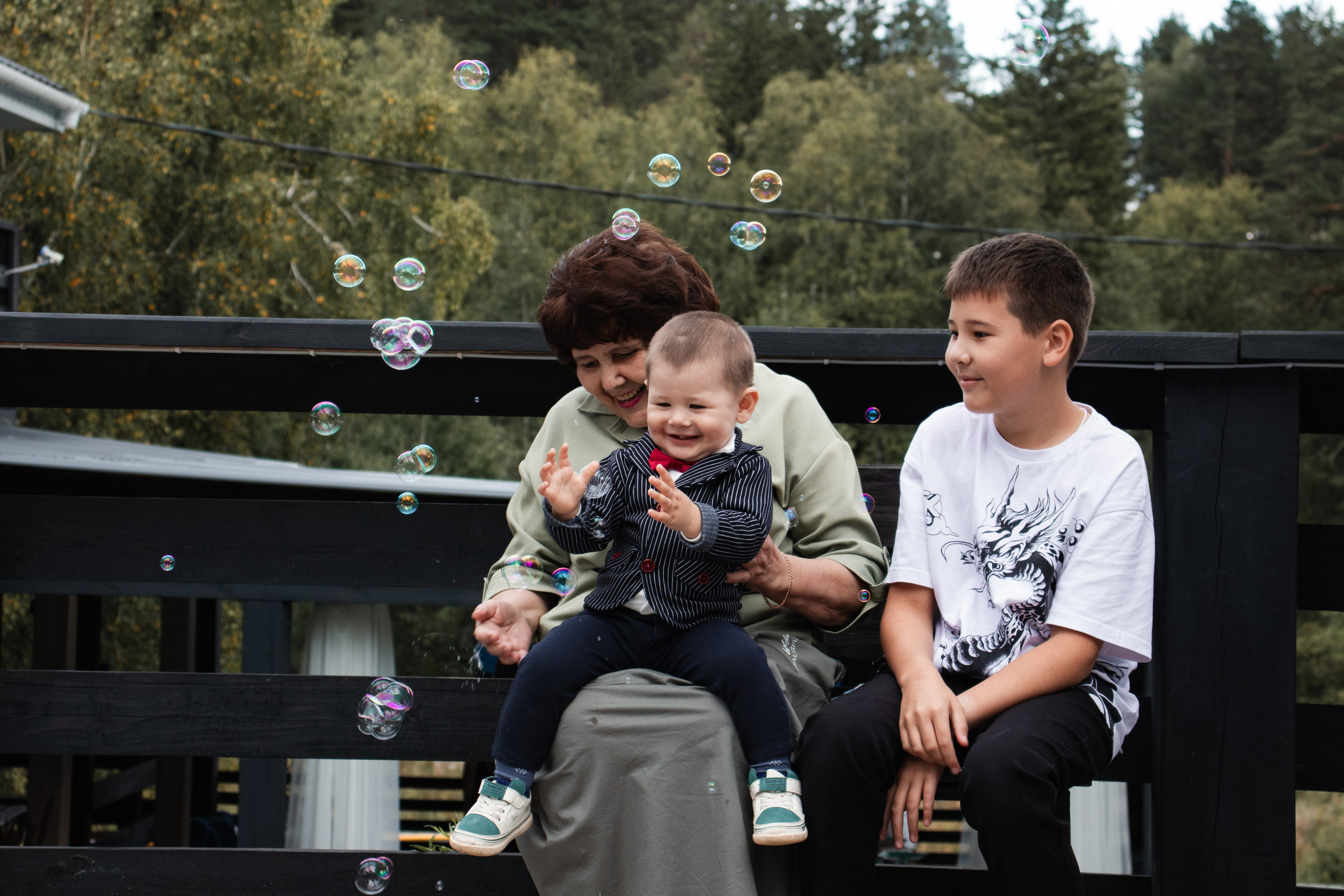 Семейная фотосессия и день рождения в городе Томск