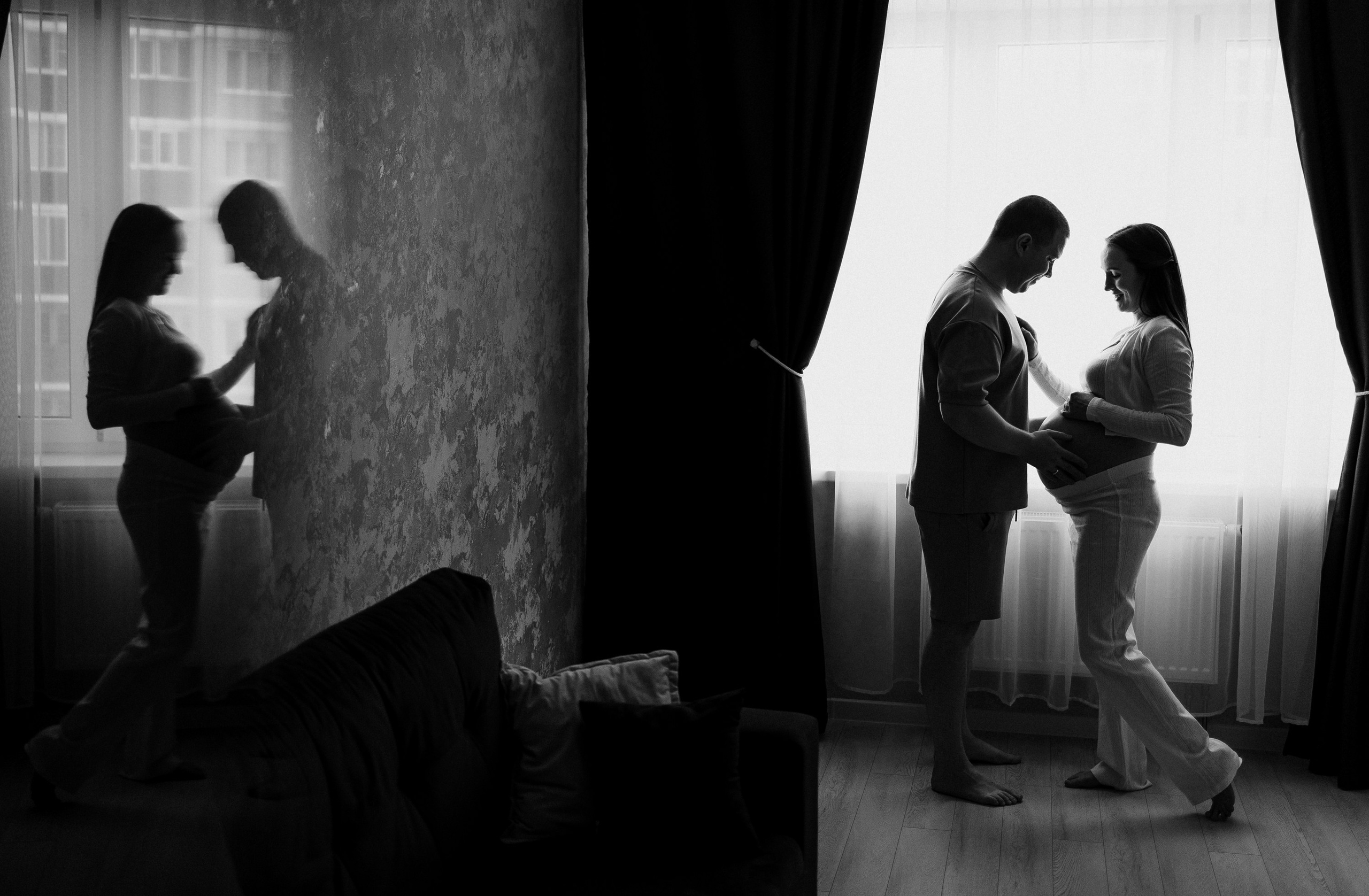 Гриша и Настя — домашняя съёмка. Семейный фотограф в Краснодаре Храмова Анна