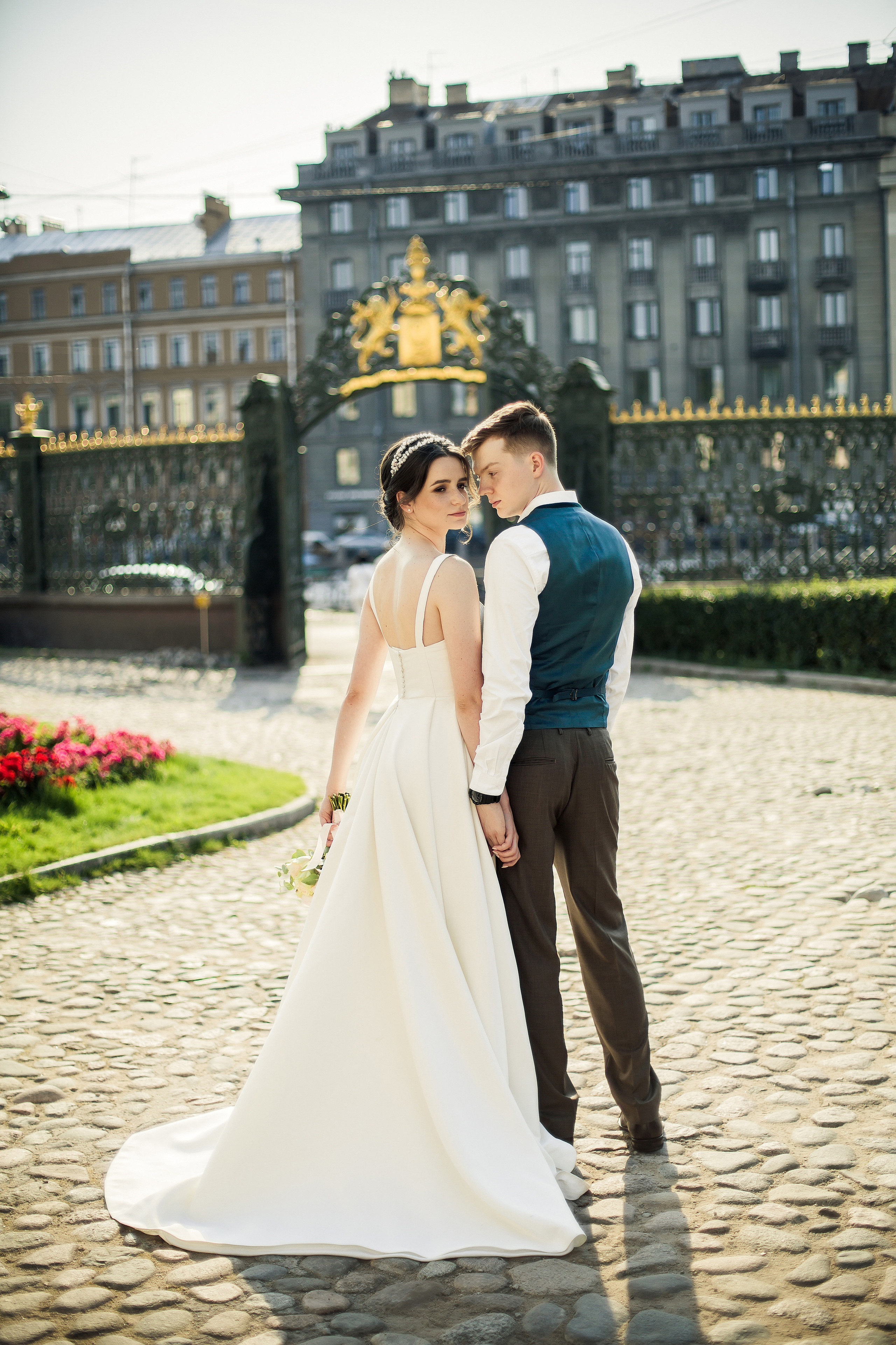 Свадебная фотосессия молодой пары. Дворец Бракосочетаний №2. Детский, свадебный и семейный фотограф Юлия Курбатова, Санкт-Петербург