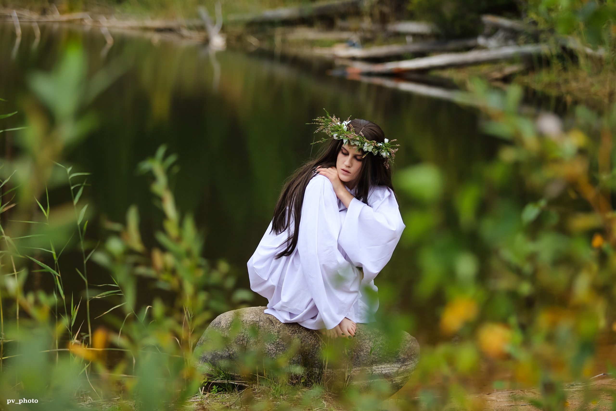 Анна. Форт Красная горка. Photographer Pavel Varlakov