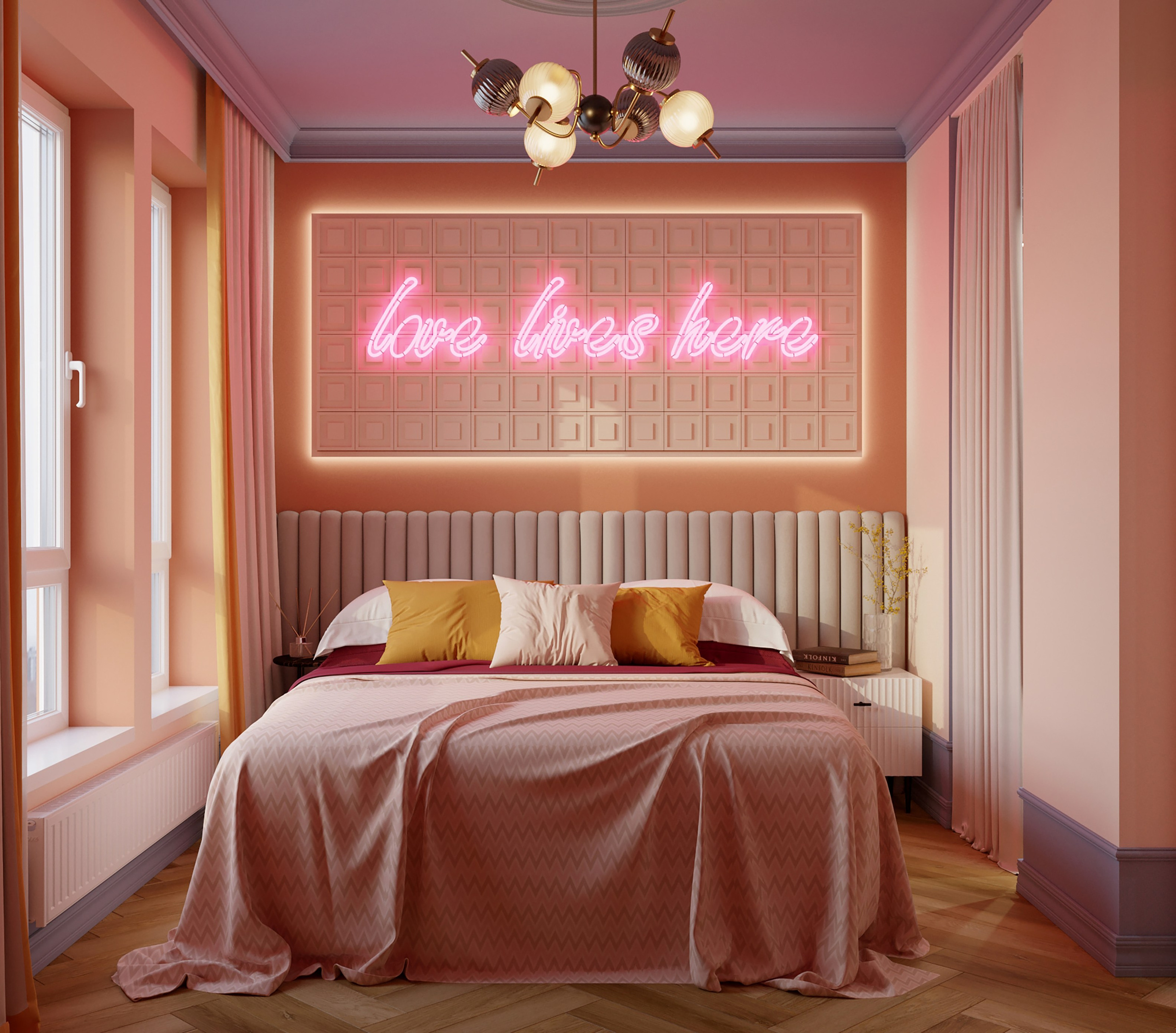 Квартира для девушки ЖК Молодогвардейская. Дизайнер интерьера Троилова Арина