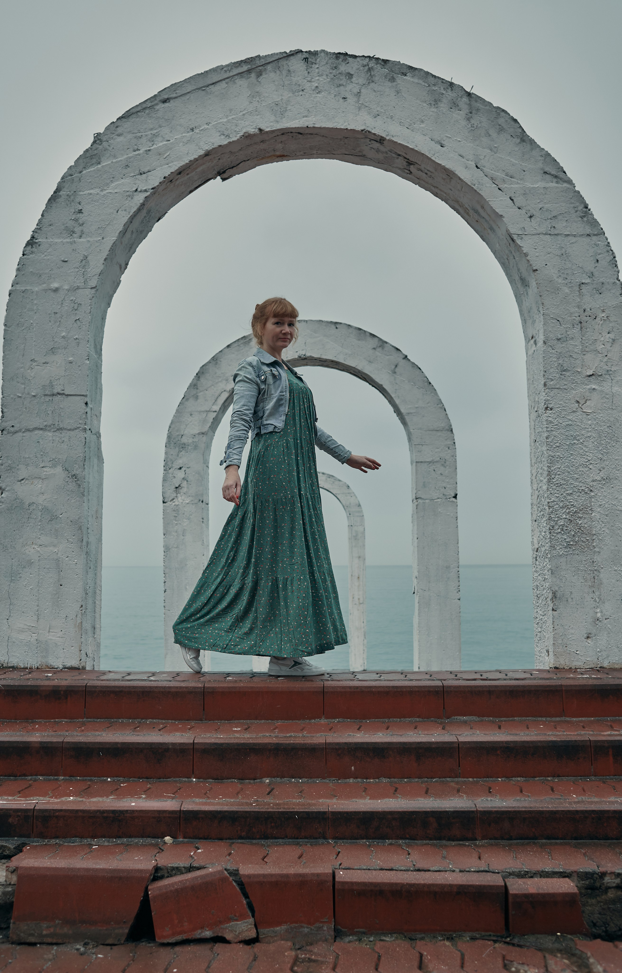 Юлия. Арки. Портретный фотограф Санкт-Петербург