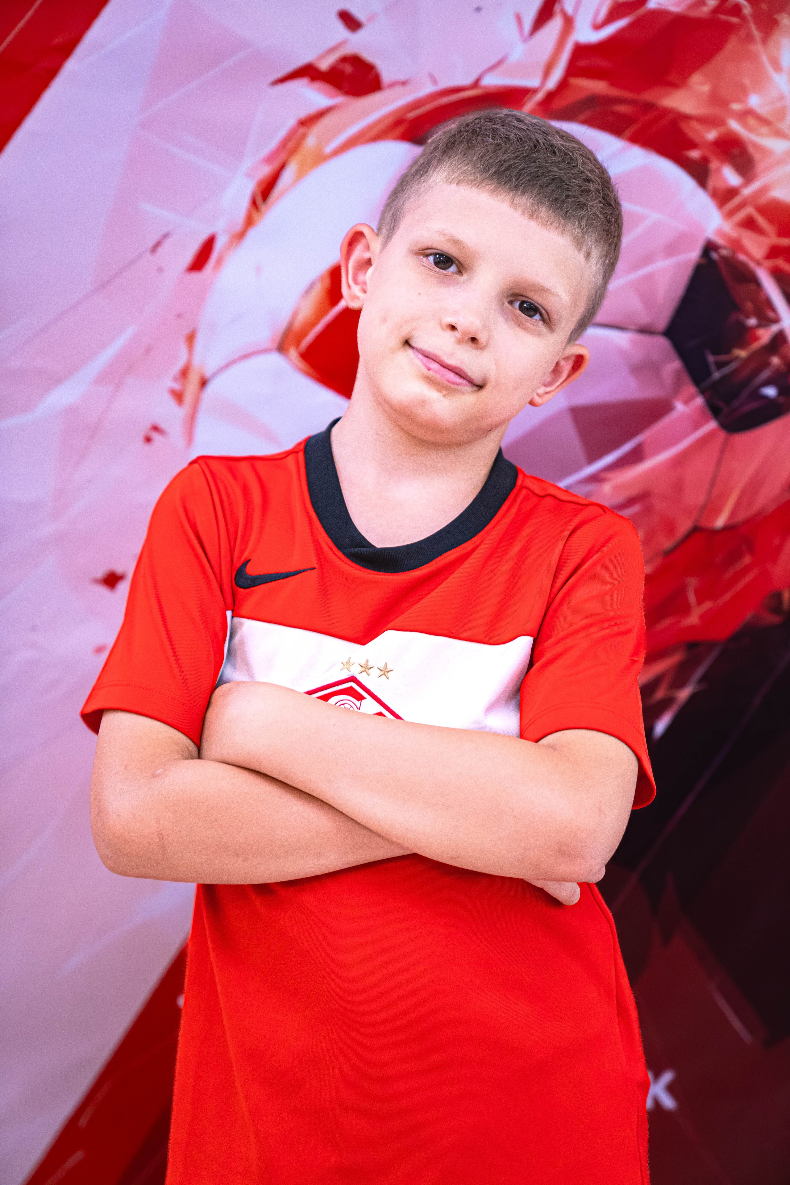 Портреты футболистов Спартак Юниор. Фото и видео съёмка на заказ. VAU Studia. Москва