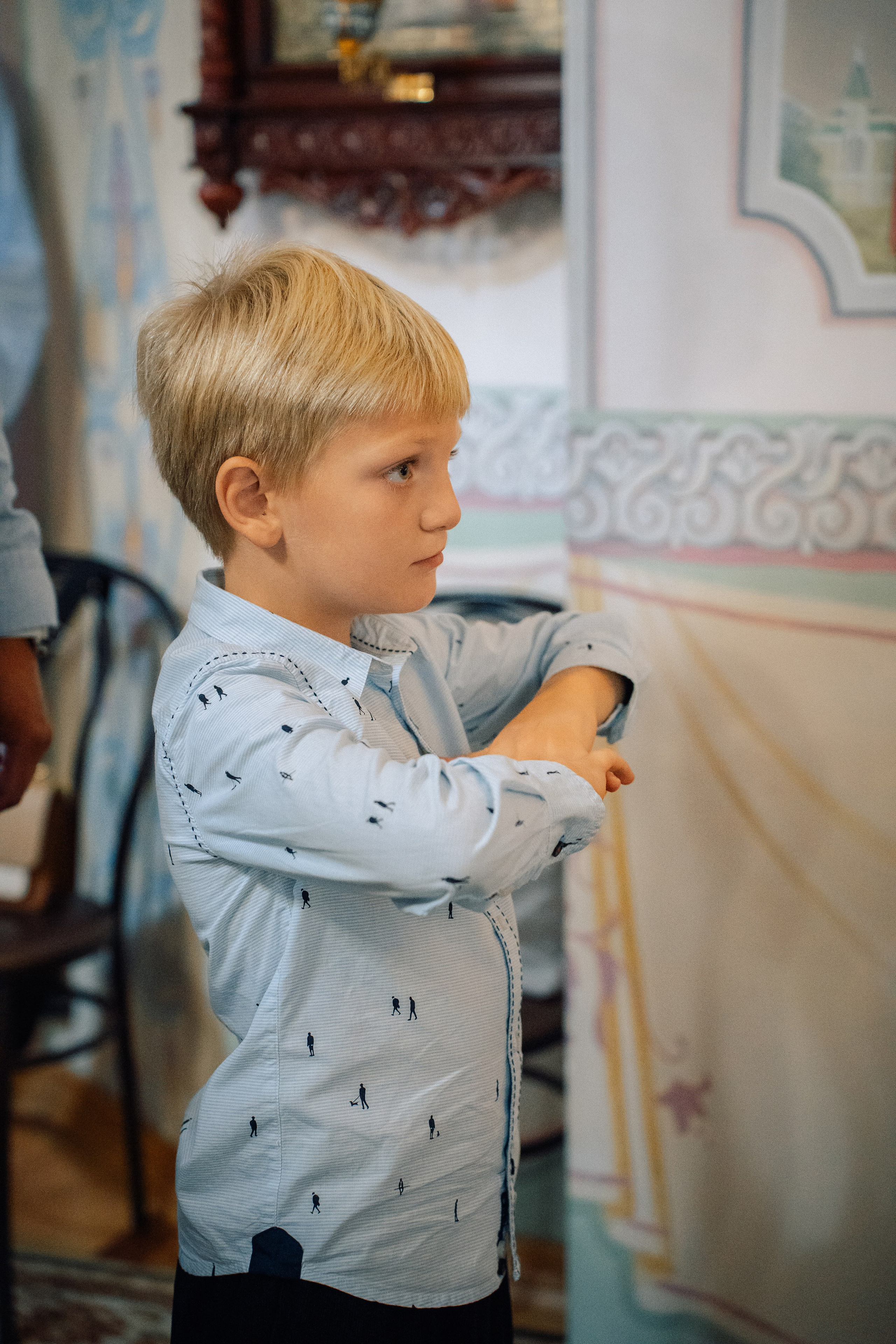 Крещение Марка. Фотограф Казакова Анастасия