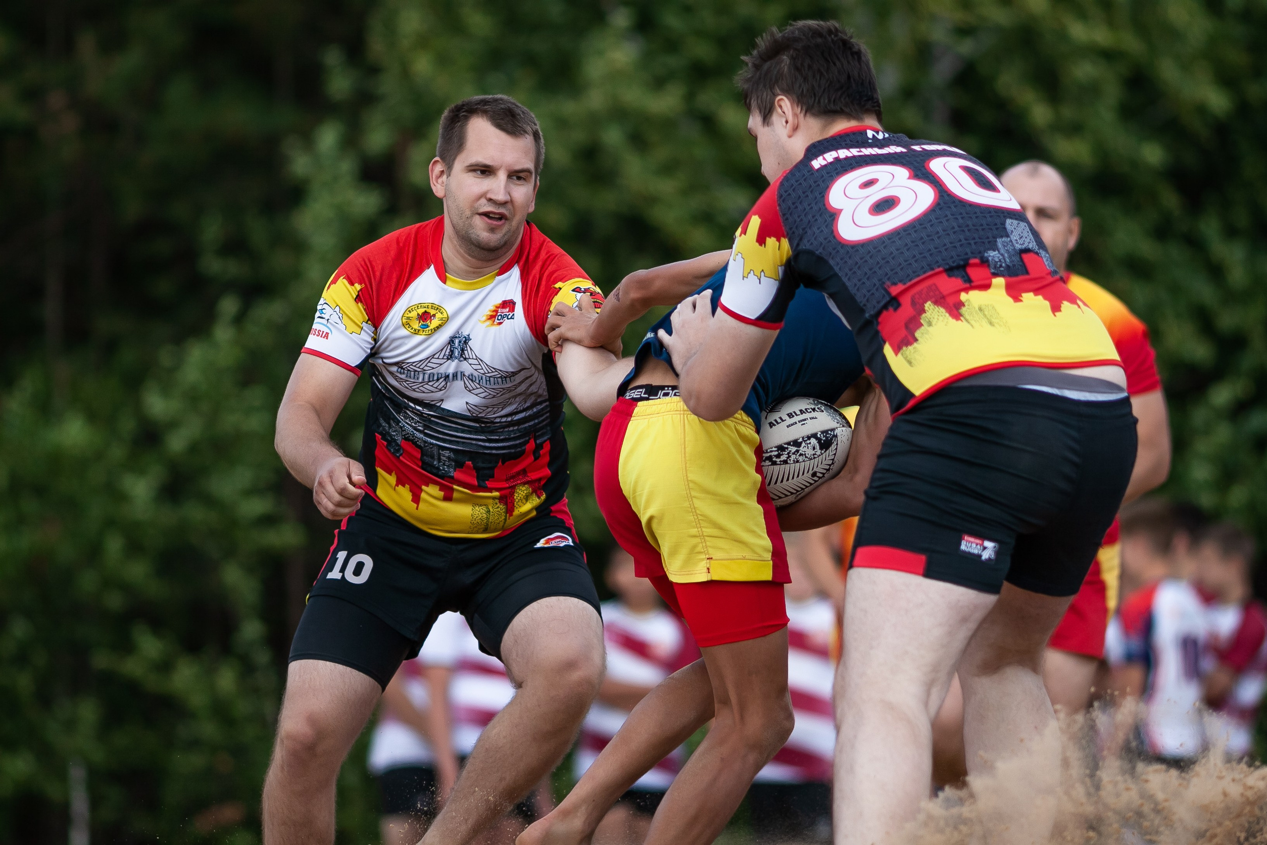 «Кубок «Молота» по пляжному Регби. Фотография