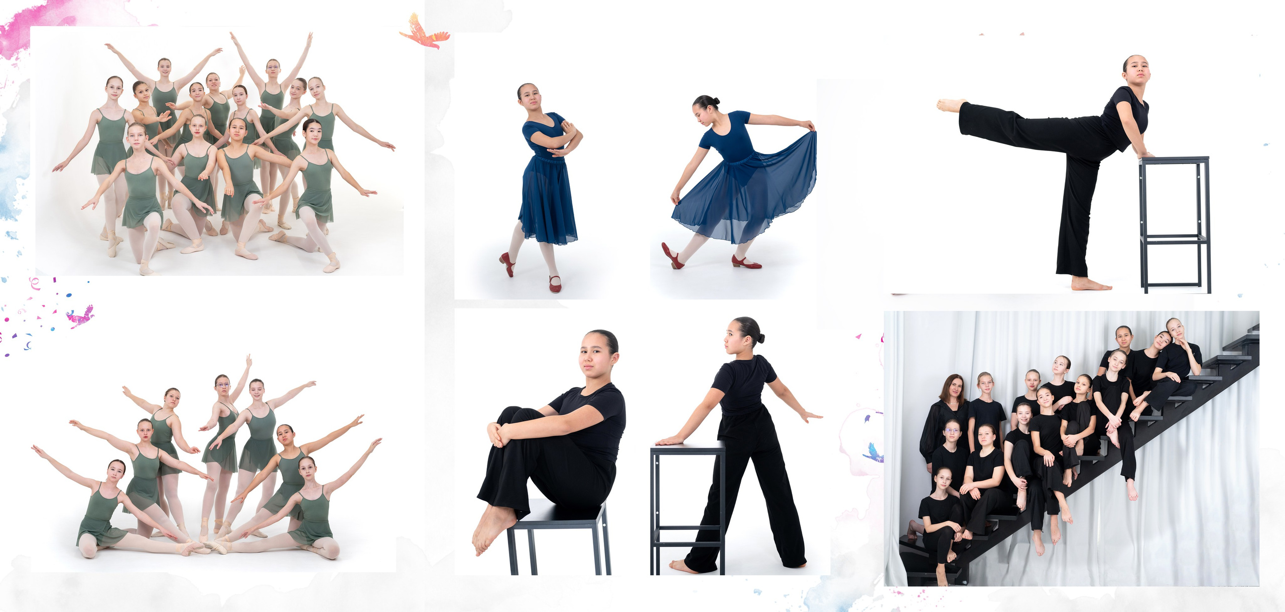 Выпускной альбом хореографичесского коллектива «Пилигрим». Фотограф новорожденных, семейный детский в Тюмени Татьяна Морозова