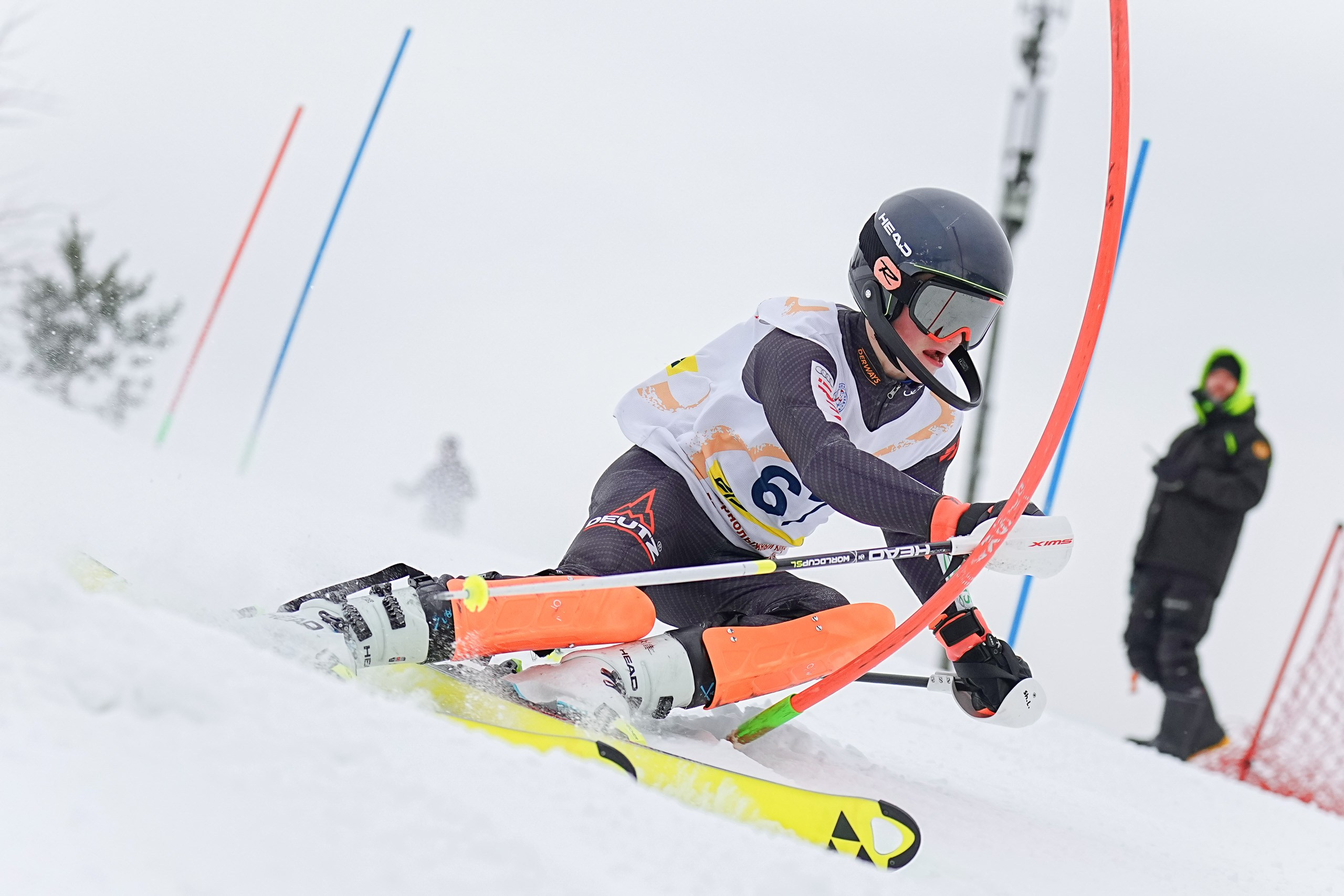 Первенство Дмитровского городского округа по горнолыжному спорту «Памяти А. Жирова» SL U14, U16. Фотограф Студитский Евгений