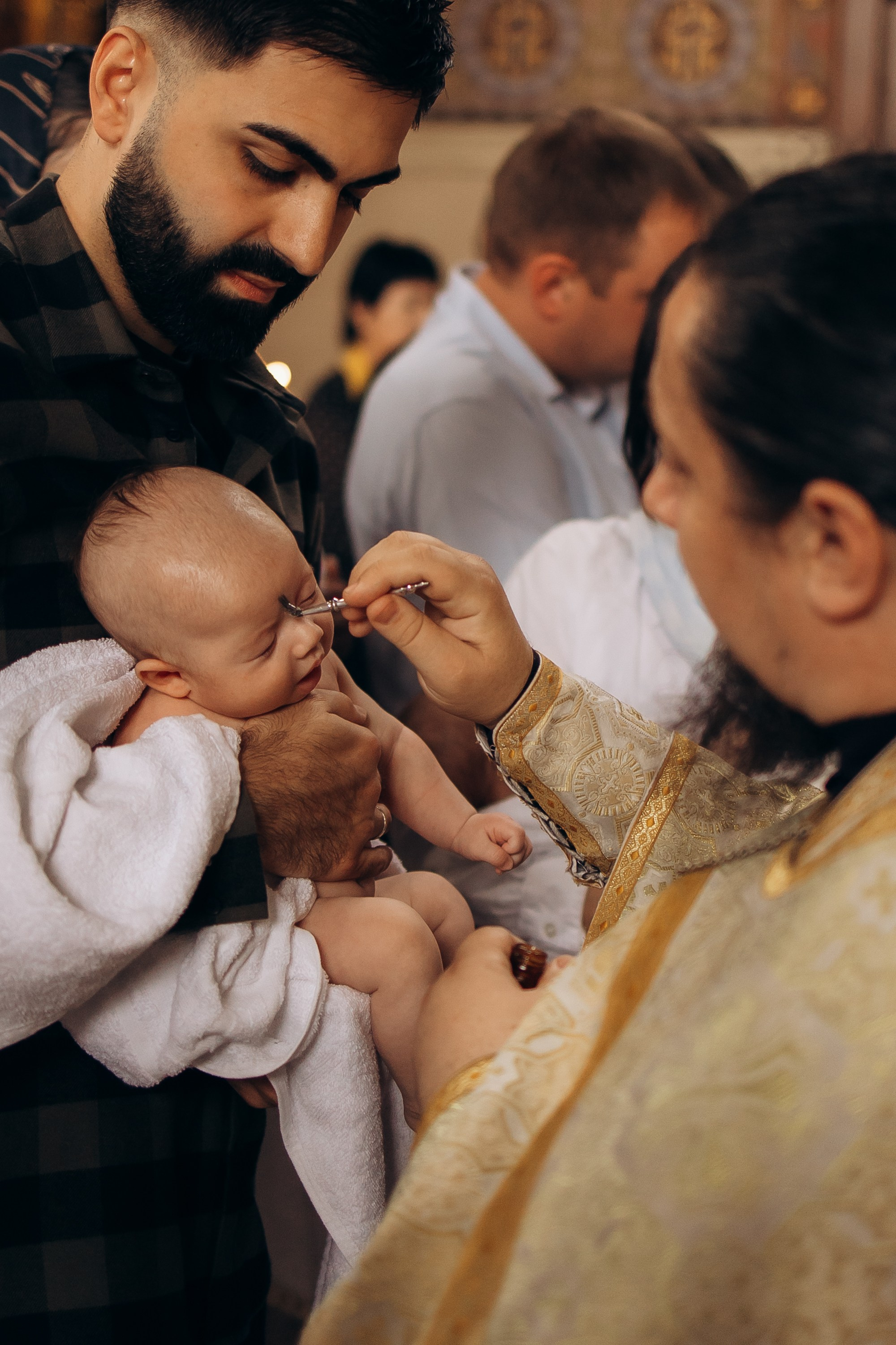 Крещение Николая и Александра. Семейный фотограф в Краснодаре Храмова Анна