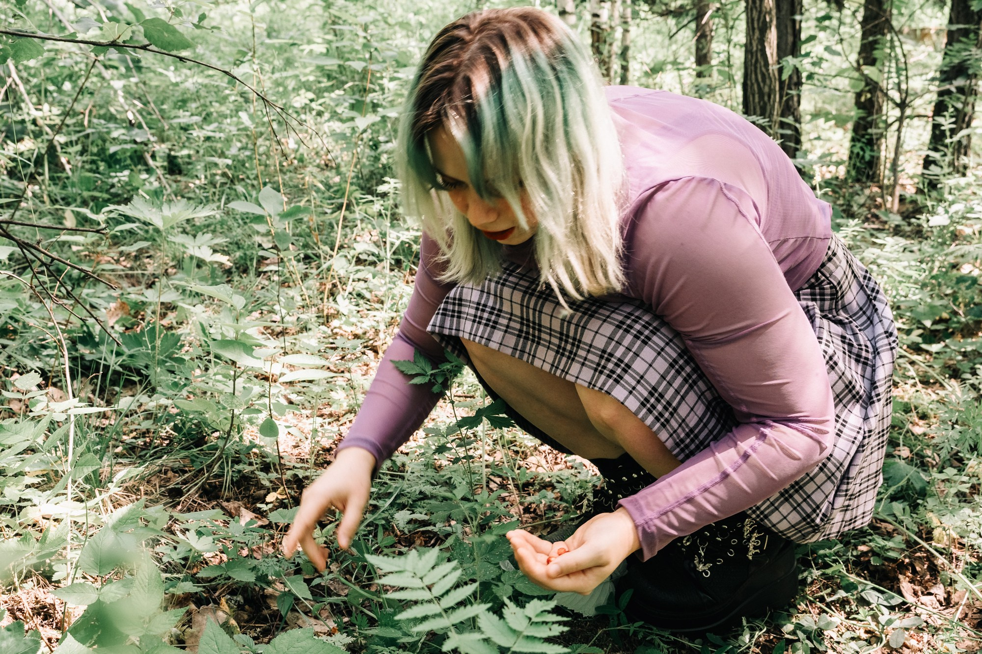 Кэт. В парке Лесоводов. Фотограф