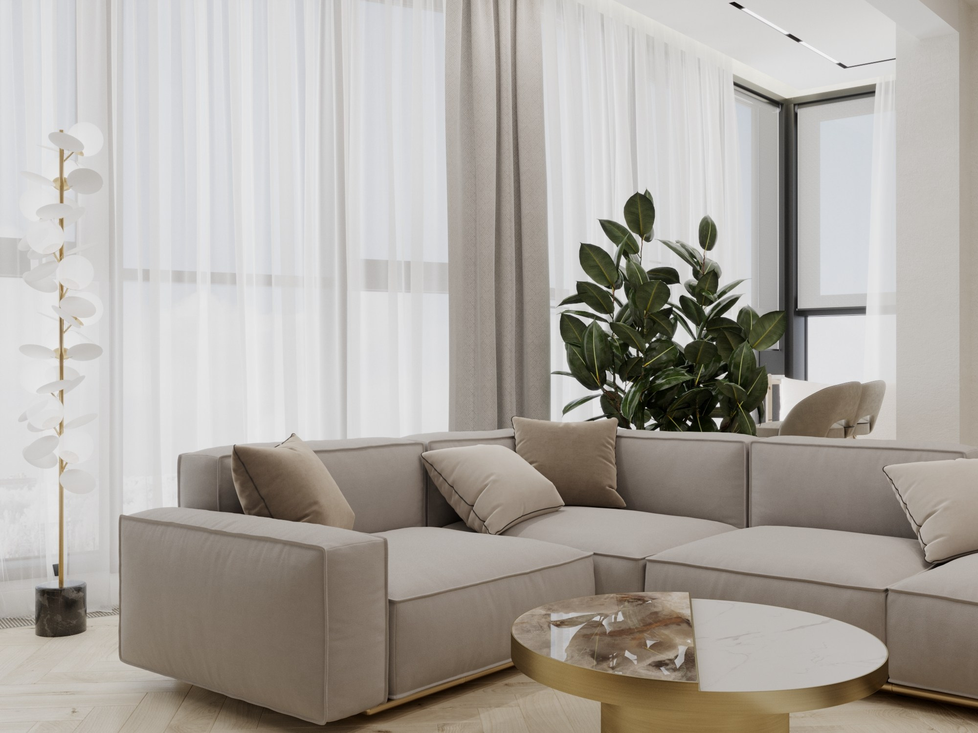 Двух ярусная квартира 120 кв.м в ЖК «Арбат». Персональный фотограф Москва