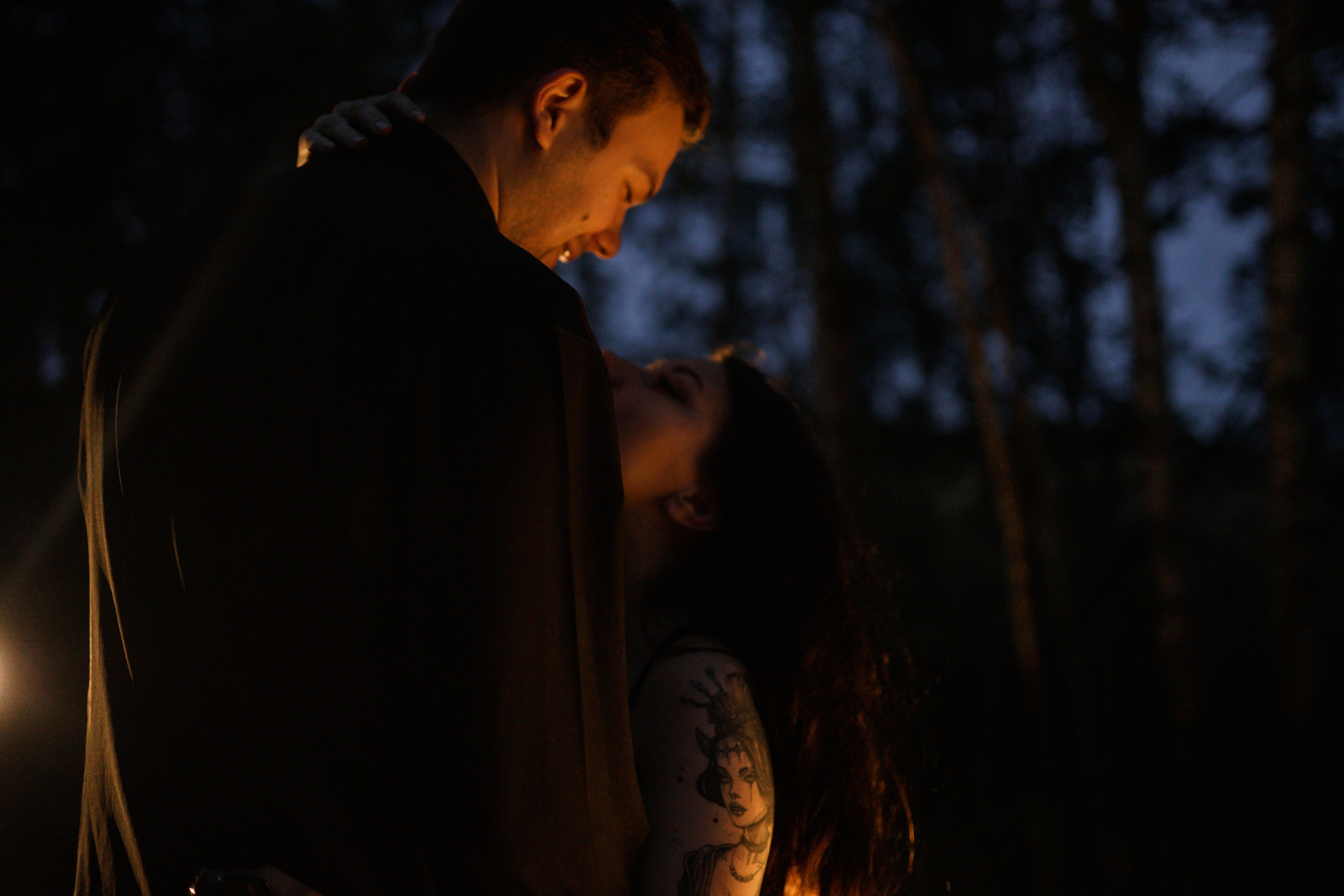 Поздний закат