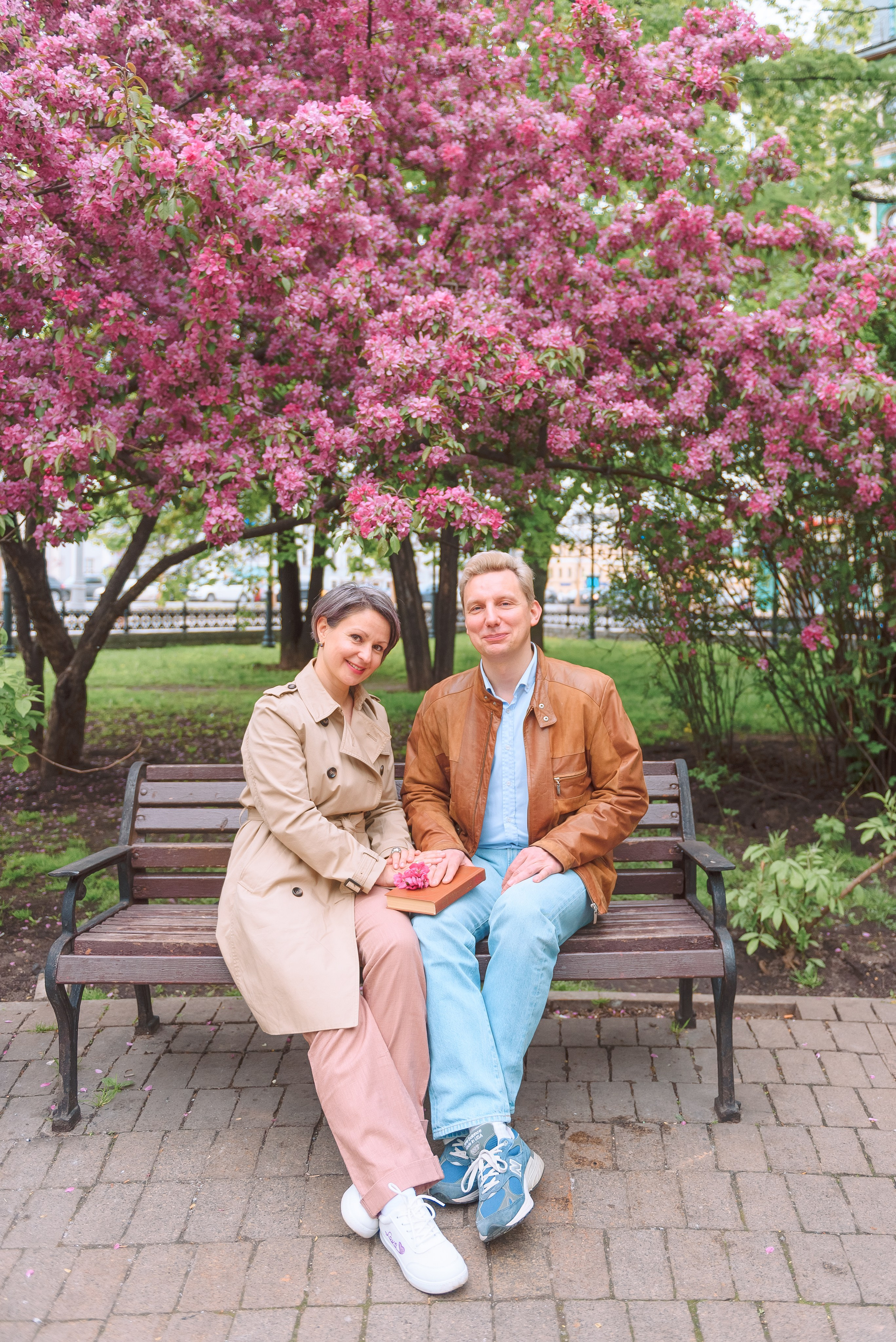 Весенняя прогулка Виктора и Наталии. Свадебный и семейный фотограф в Москве Юлия Винник