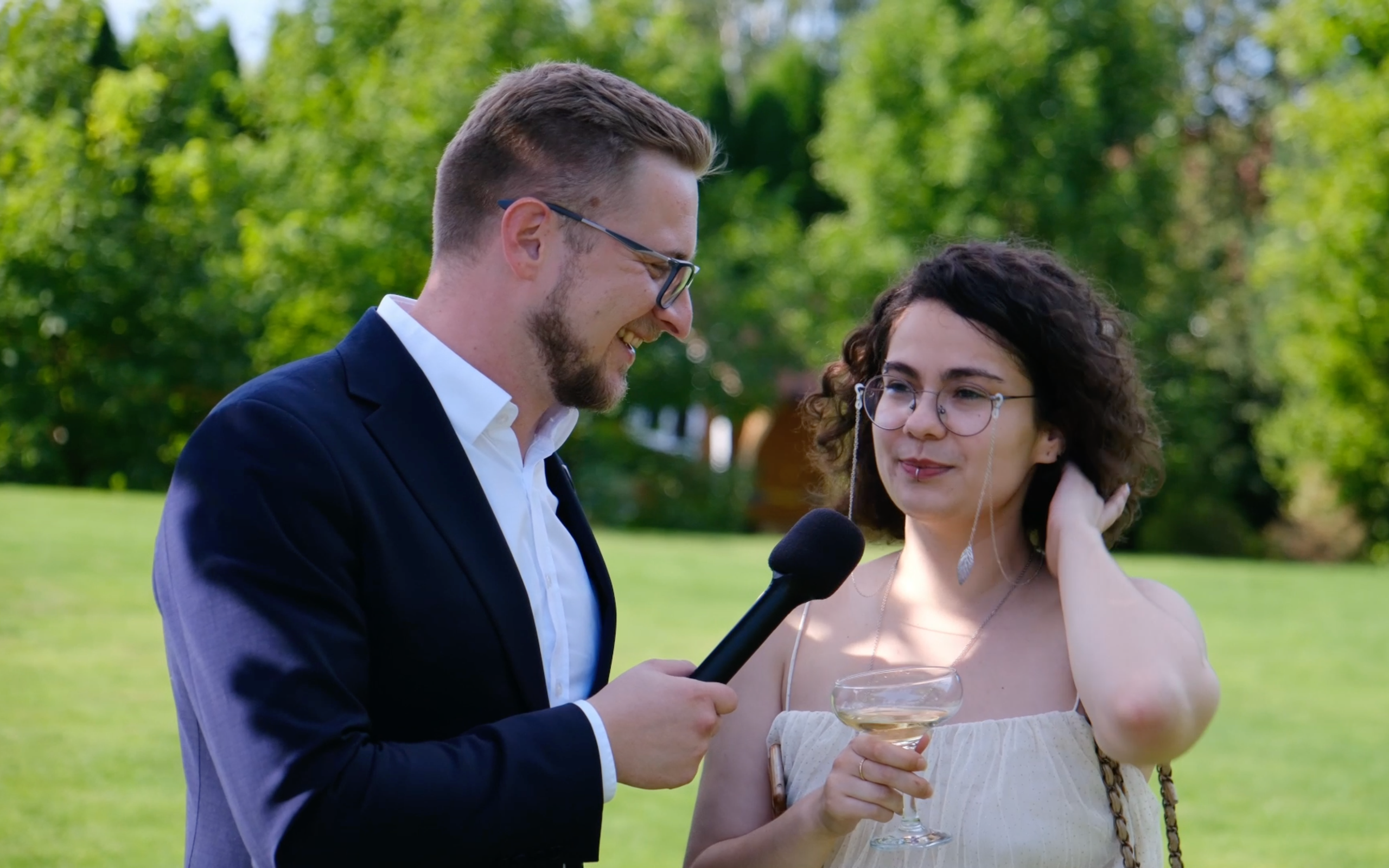 Свадебное SDE интервью / Женя и Лера. Репортажный видеограф Илья Сухоносиик