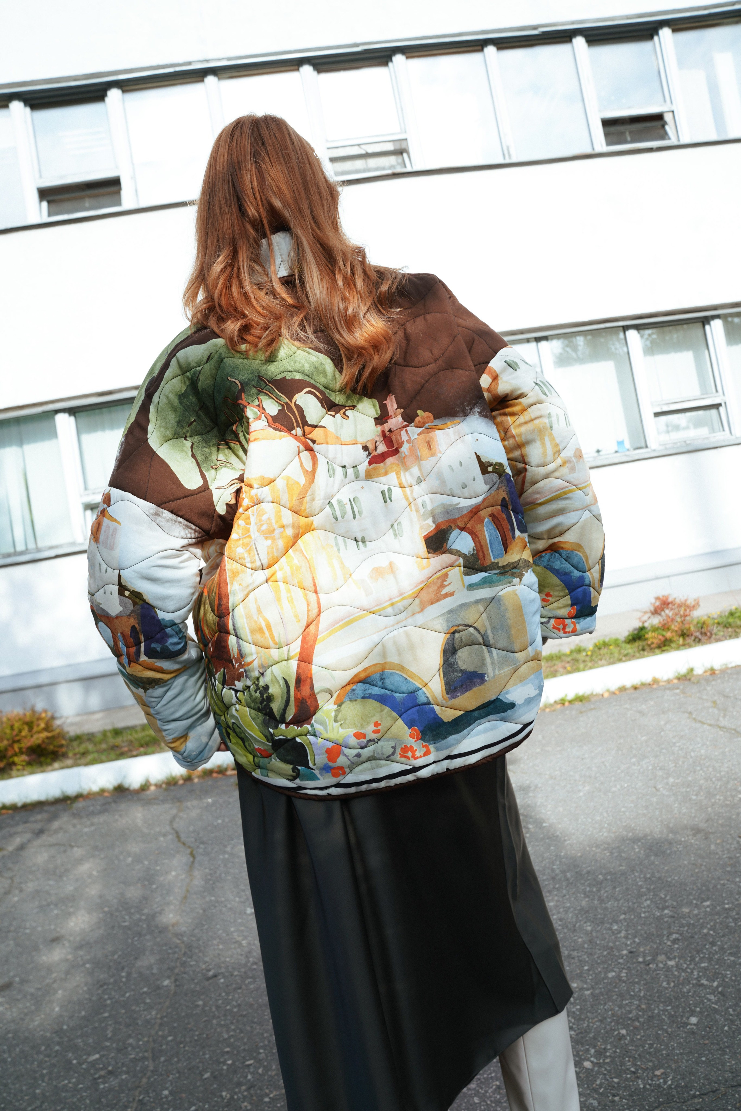 Fashion съемка осенней коллекции верхней одежды. Съемки