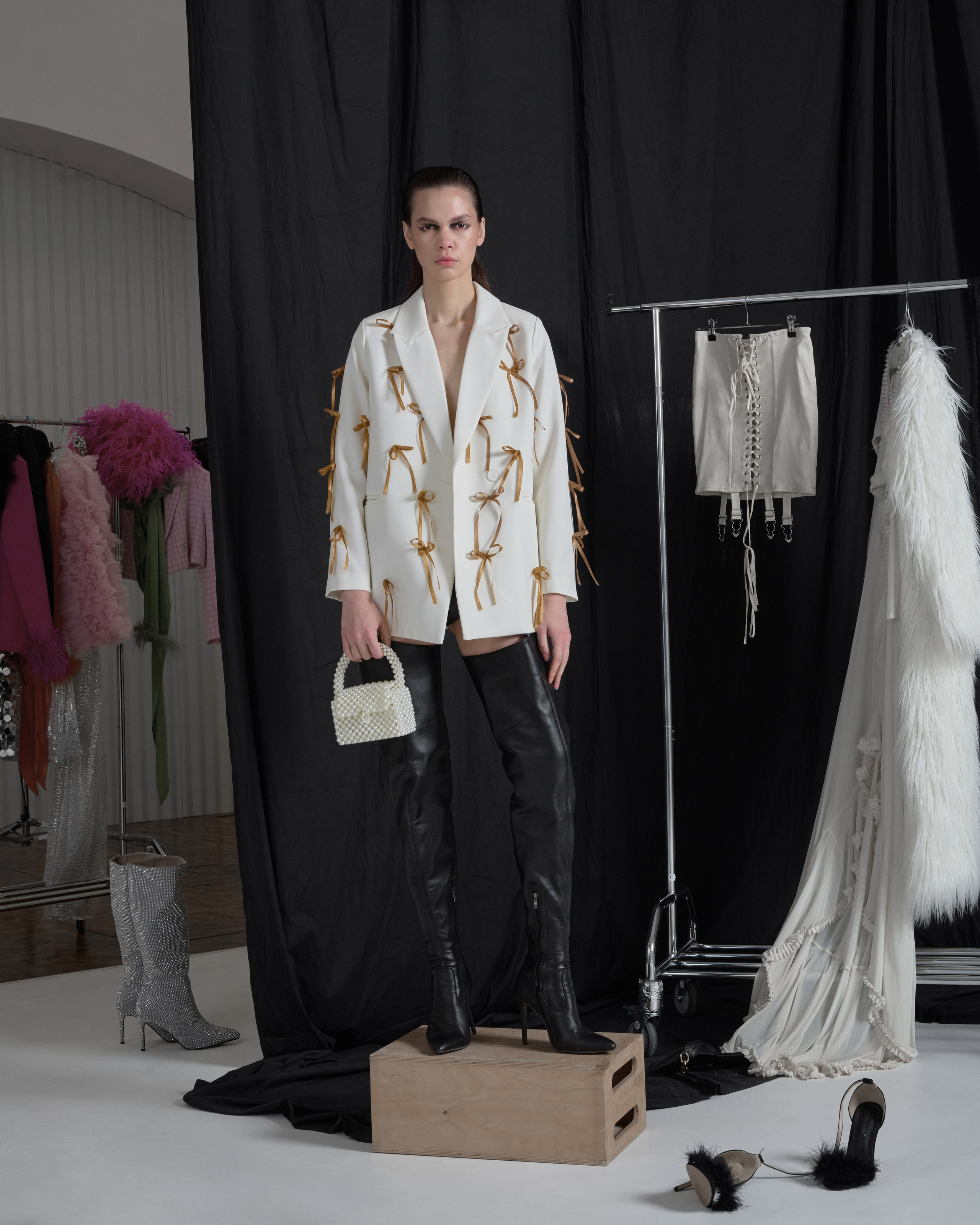 LookBook новогодней коллекции одежды в аренду для фотосессий. Фотограф в Москве