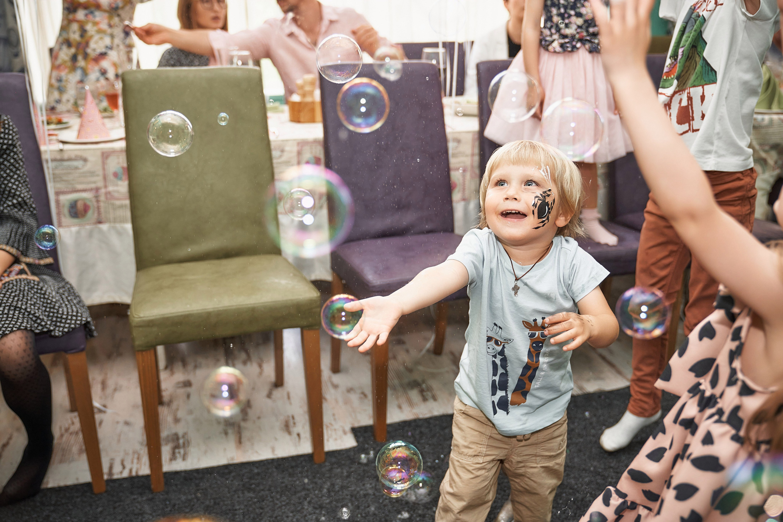 Детская Фотосессия в кафе Андерсон — день рожденье, 1 годик