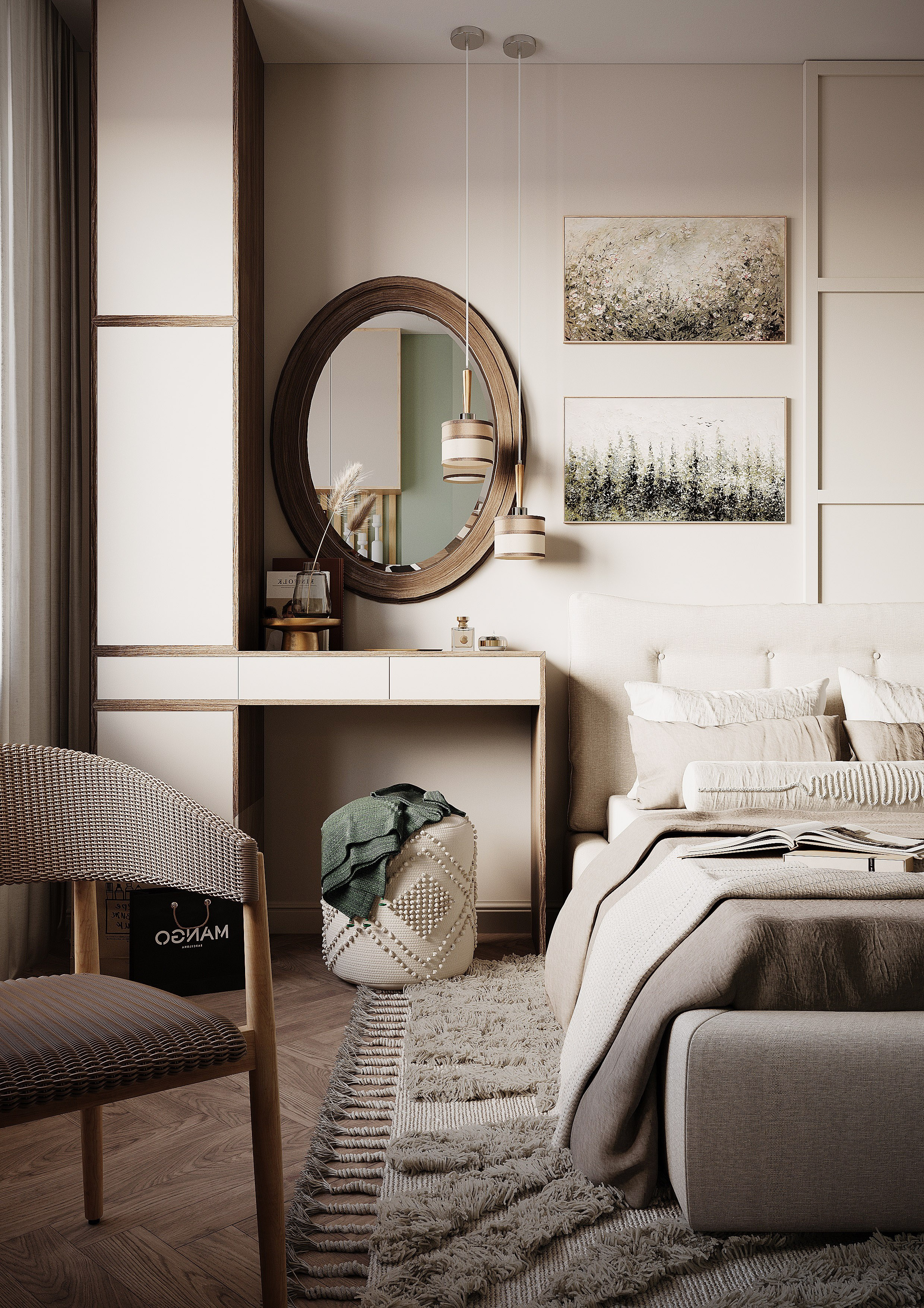 Оригинальная и стильная трешка. Батракова Наталья дизайнер интерьеров Санкт-Петербург Москва Архангель