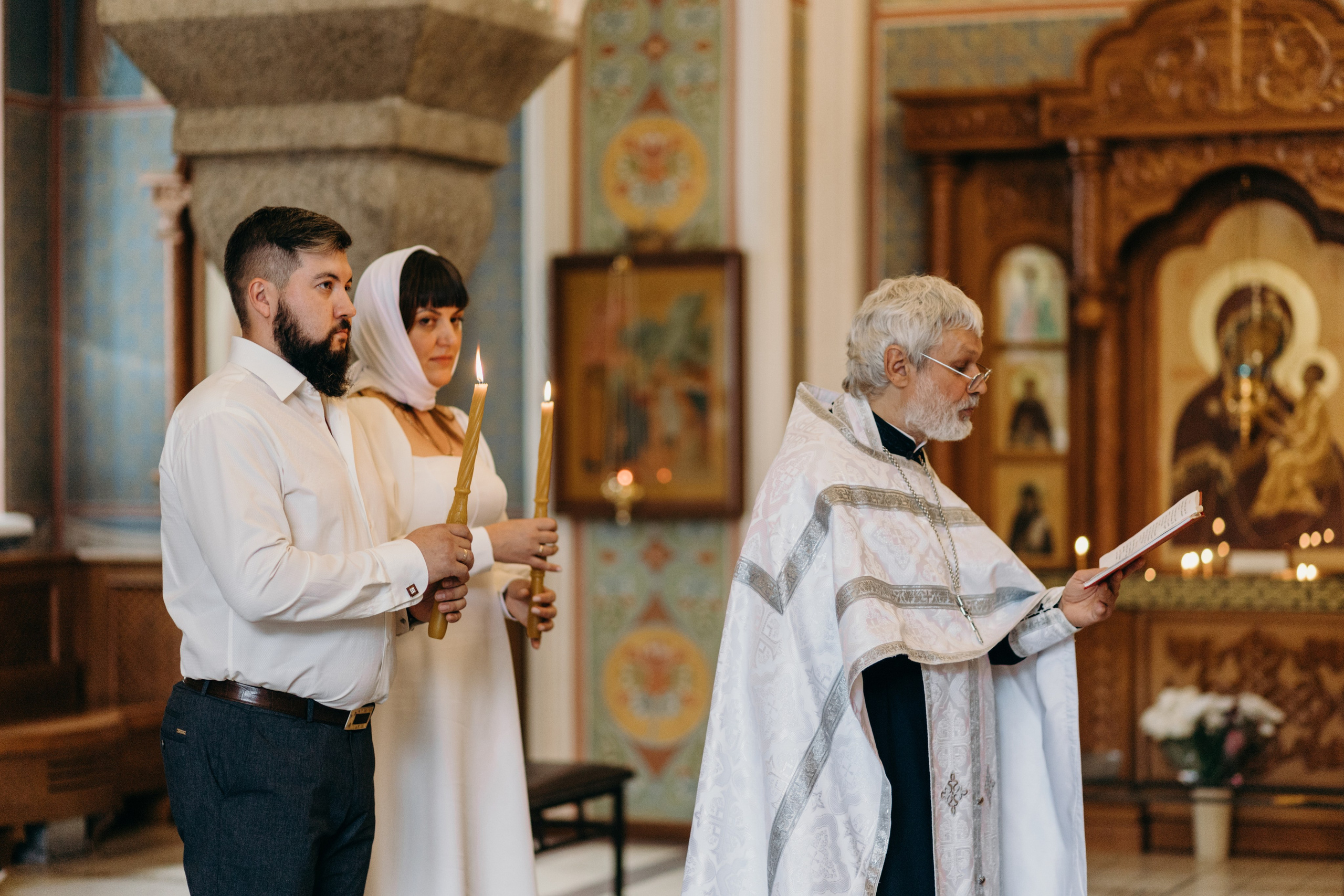 Венчание Храм-Иоанна Предтечи. Фотограф свадебный семейный в Красноярске Шукшина Наталья