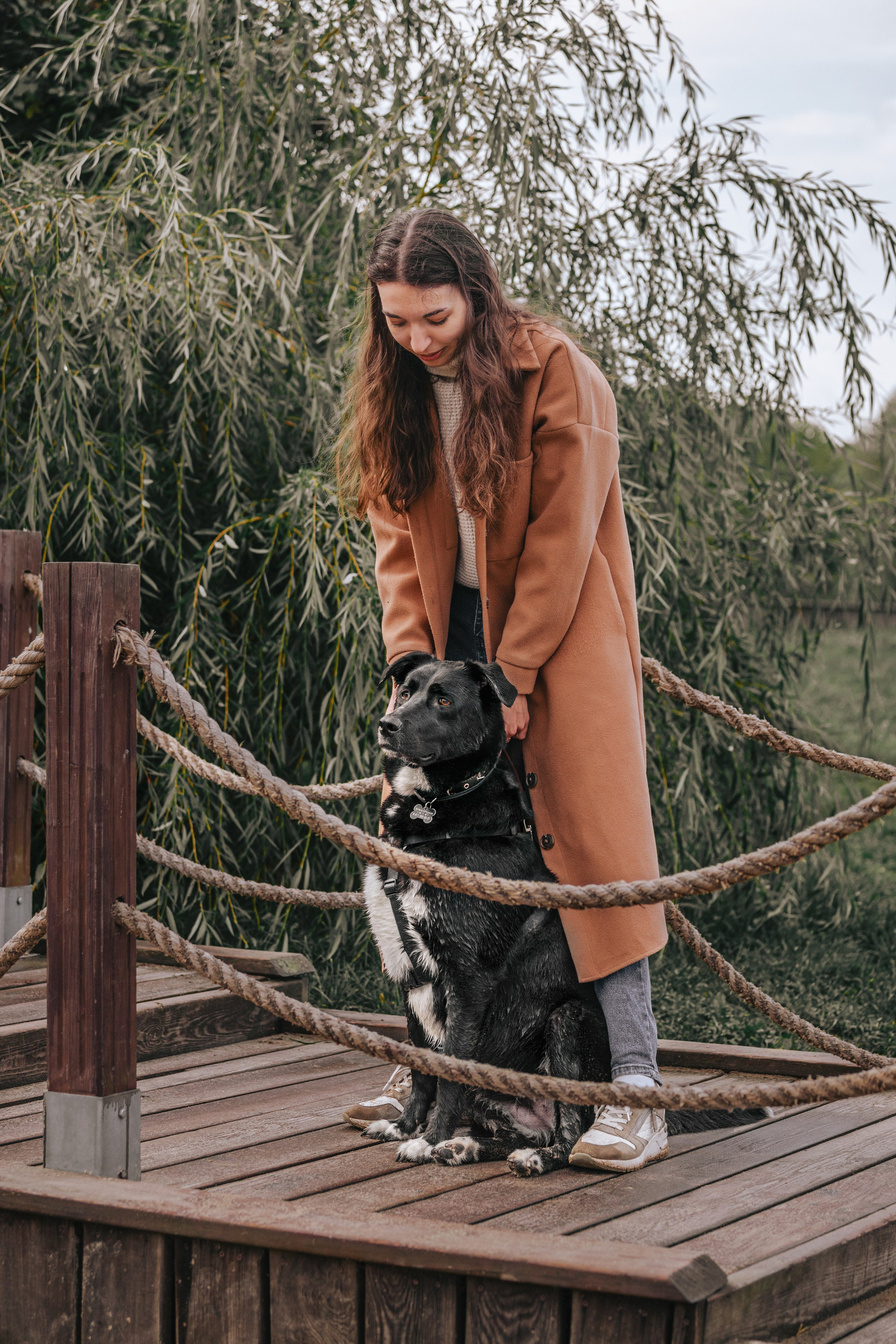 Юля и Фортуна. Фотограф-анималист Татьяна Степанова