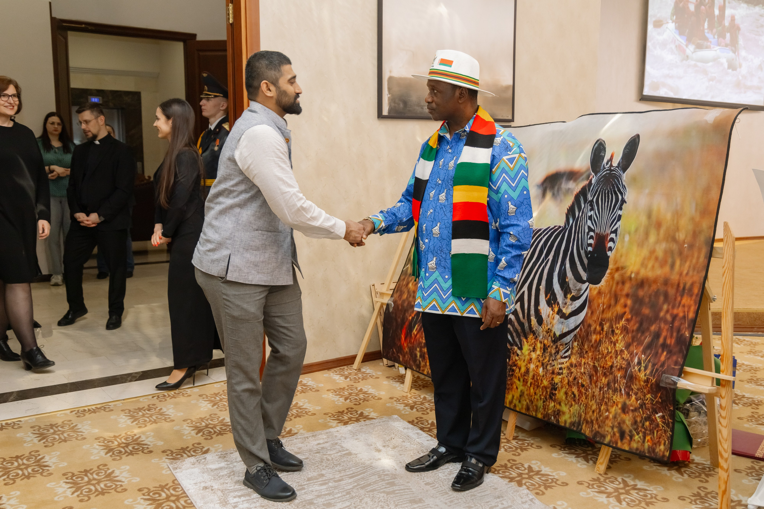 Фотосъемка делегации Посольства Зимбабве в Минске. Свадебный фотограф в Минске/Беларуси Сергей Спиридонов