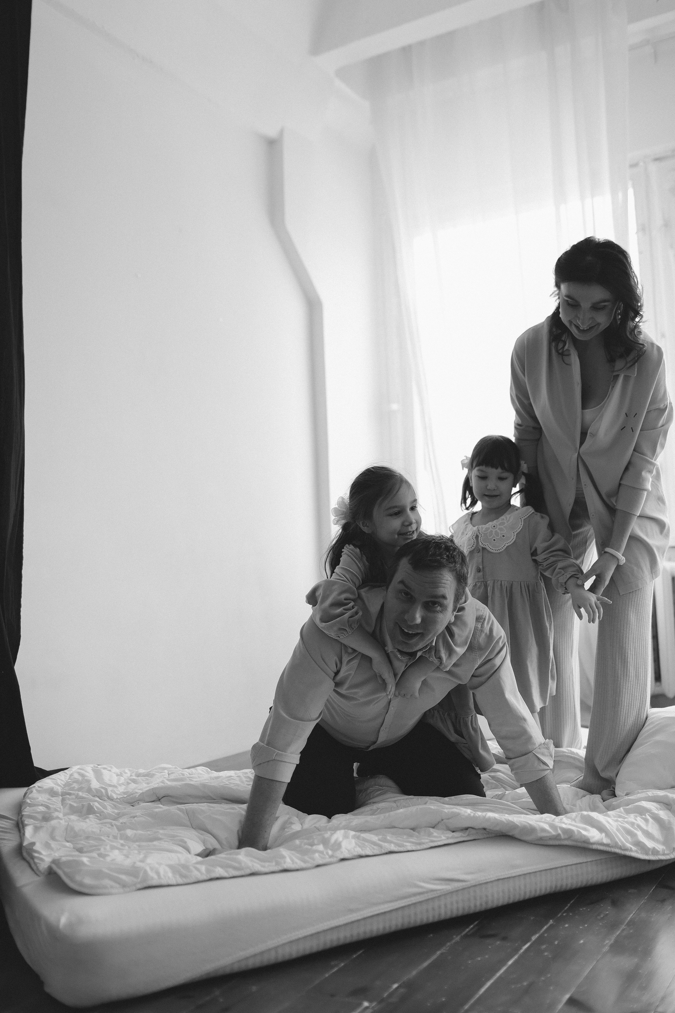 Фотосессия большой семьи Семейная фотосессия Фотосессия в Москве. Фотограф Владимир Москва