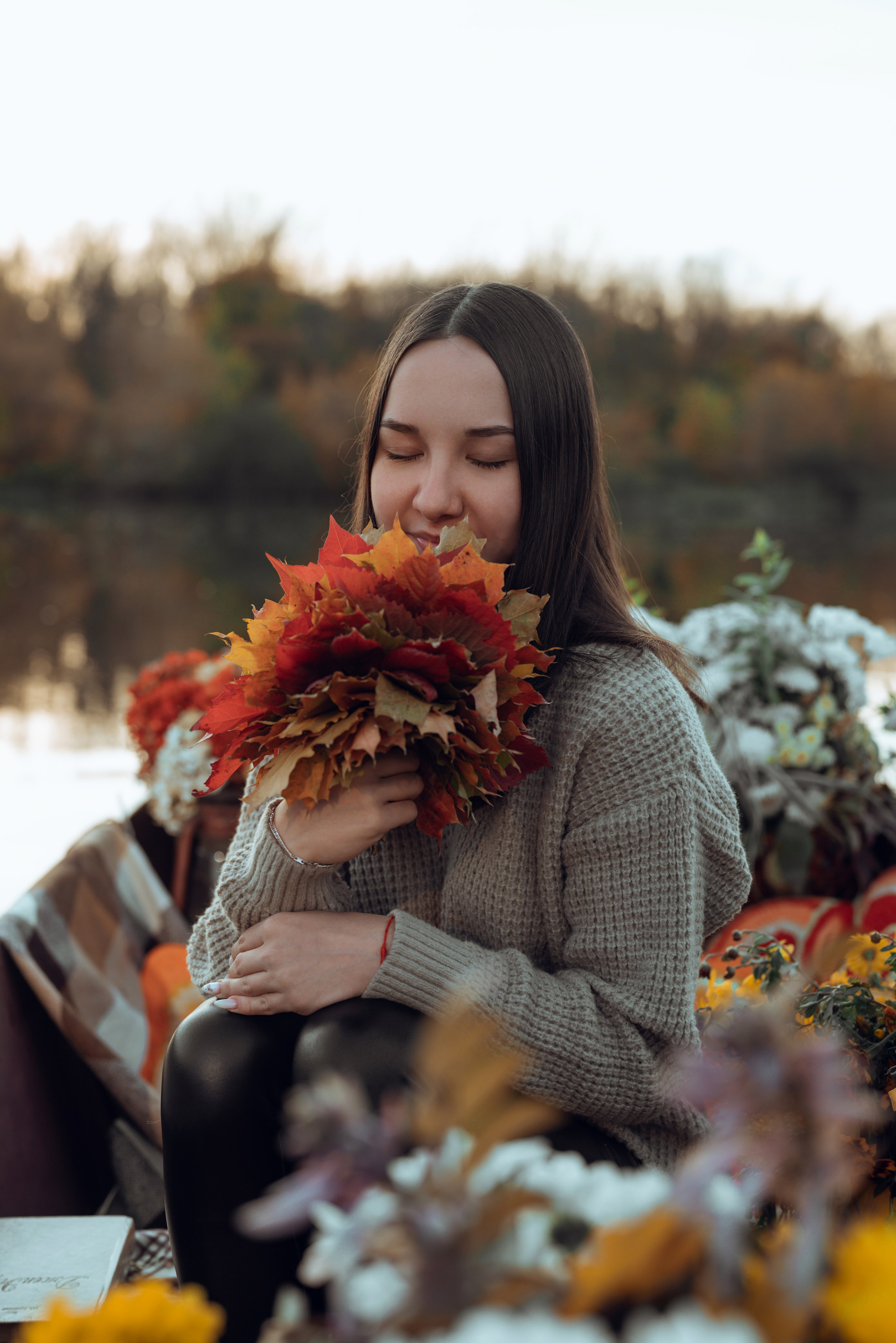 Фотопроект с осенней лодкой. Фотограф в городе Салават