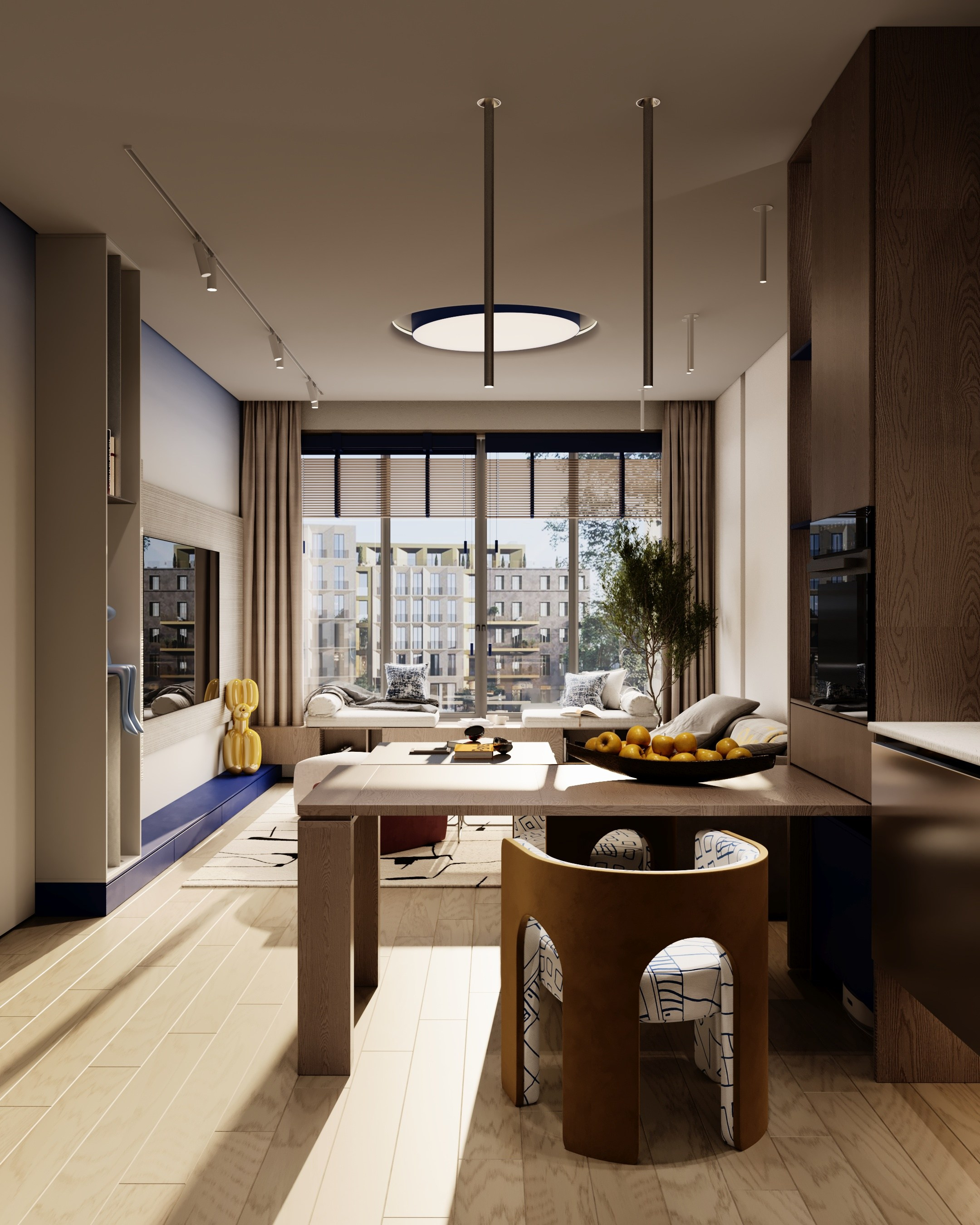 ЖК «Verona Remizovka», 60 м². Room Design Studio