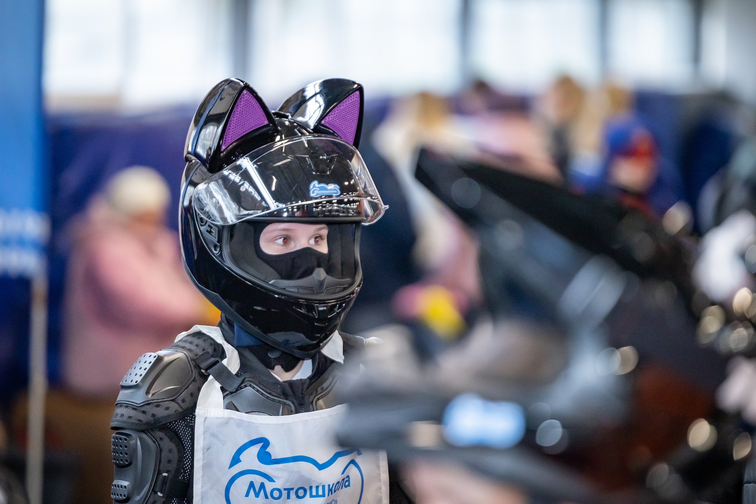 Соревнования в Мотошколе «Мосгортранс». Фотограф Владимир Охрименко