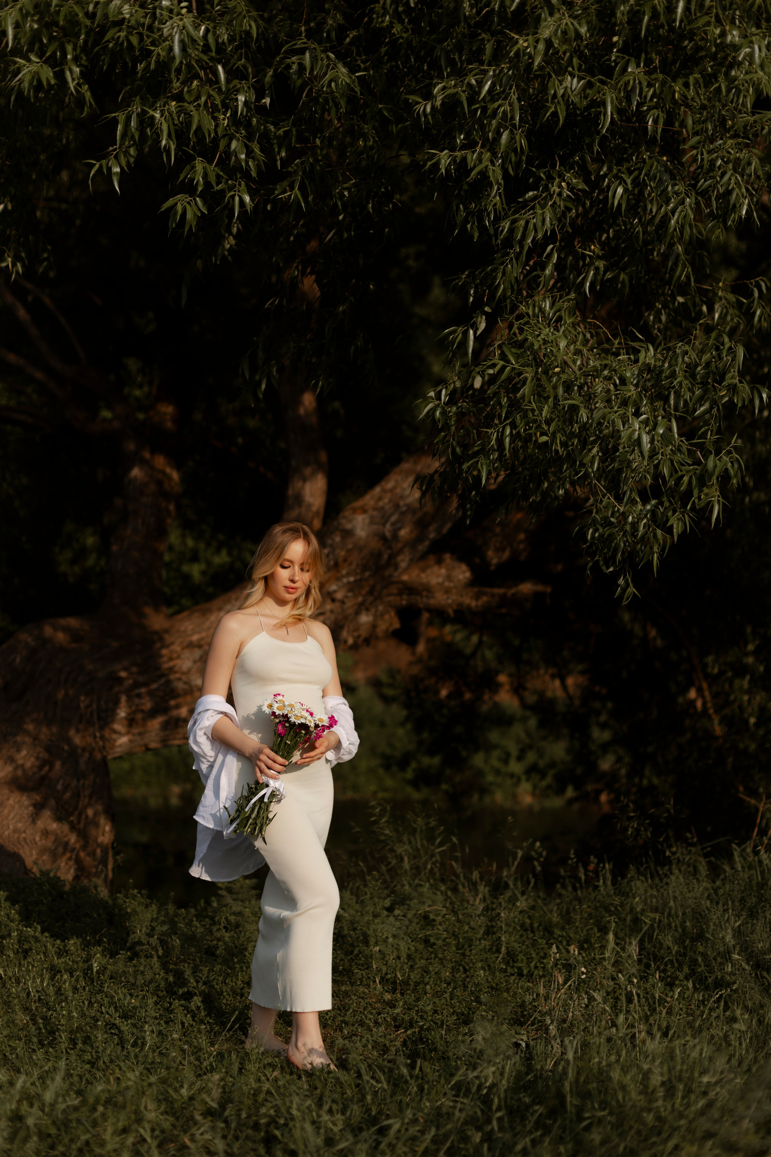 Беременность. Фотограф Мария Щеголькова. Чувственный женский портрет