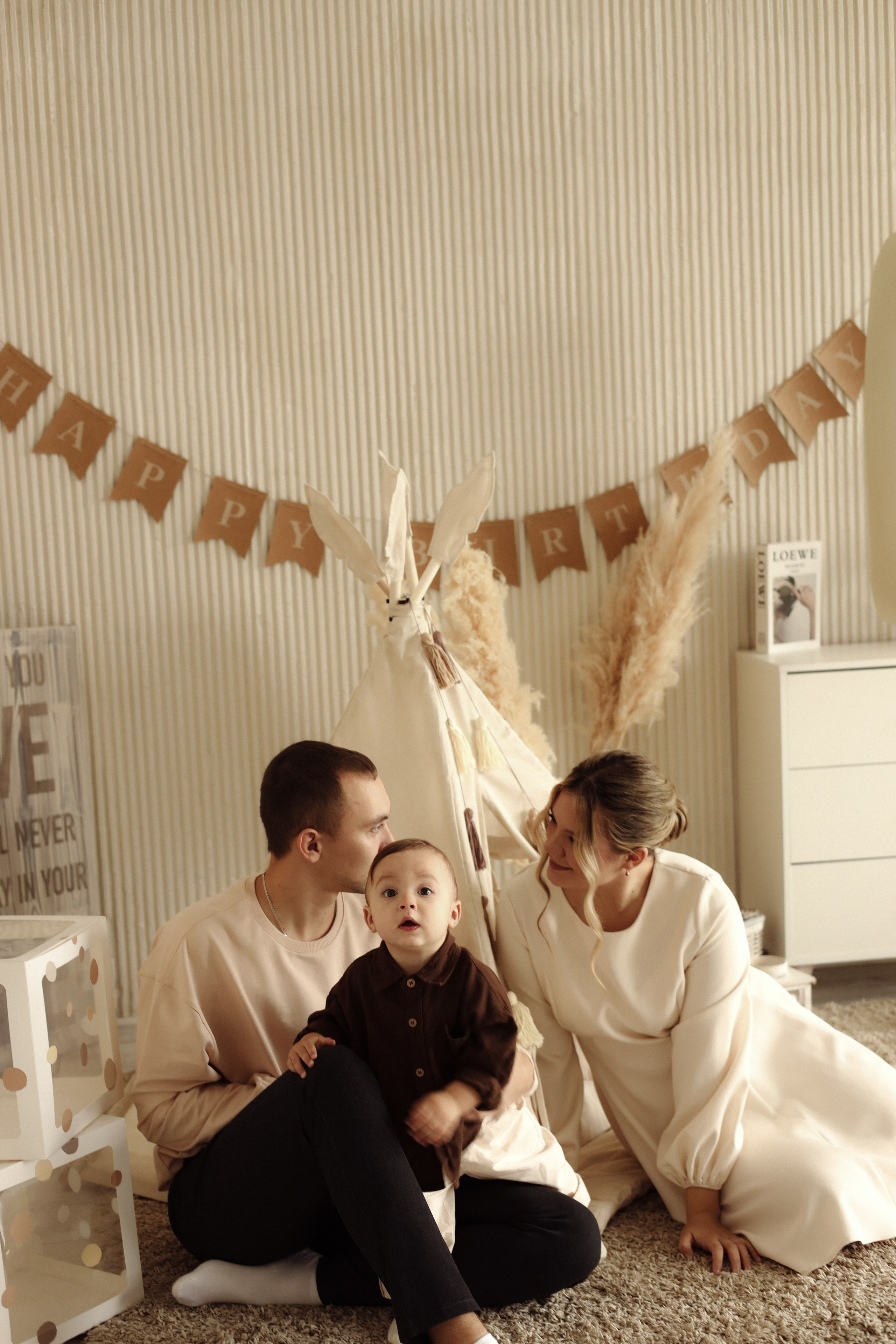 Вадим, Глебушка, Лиза. Фотограф Мария Лаенко