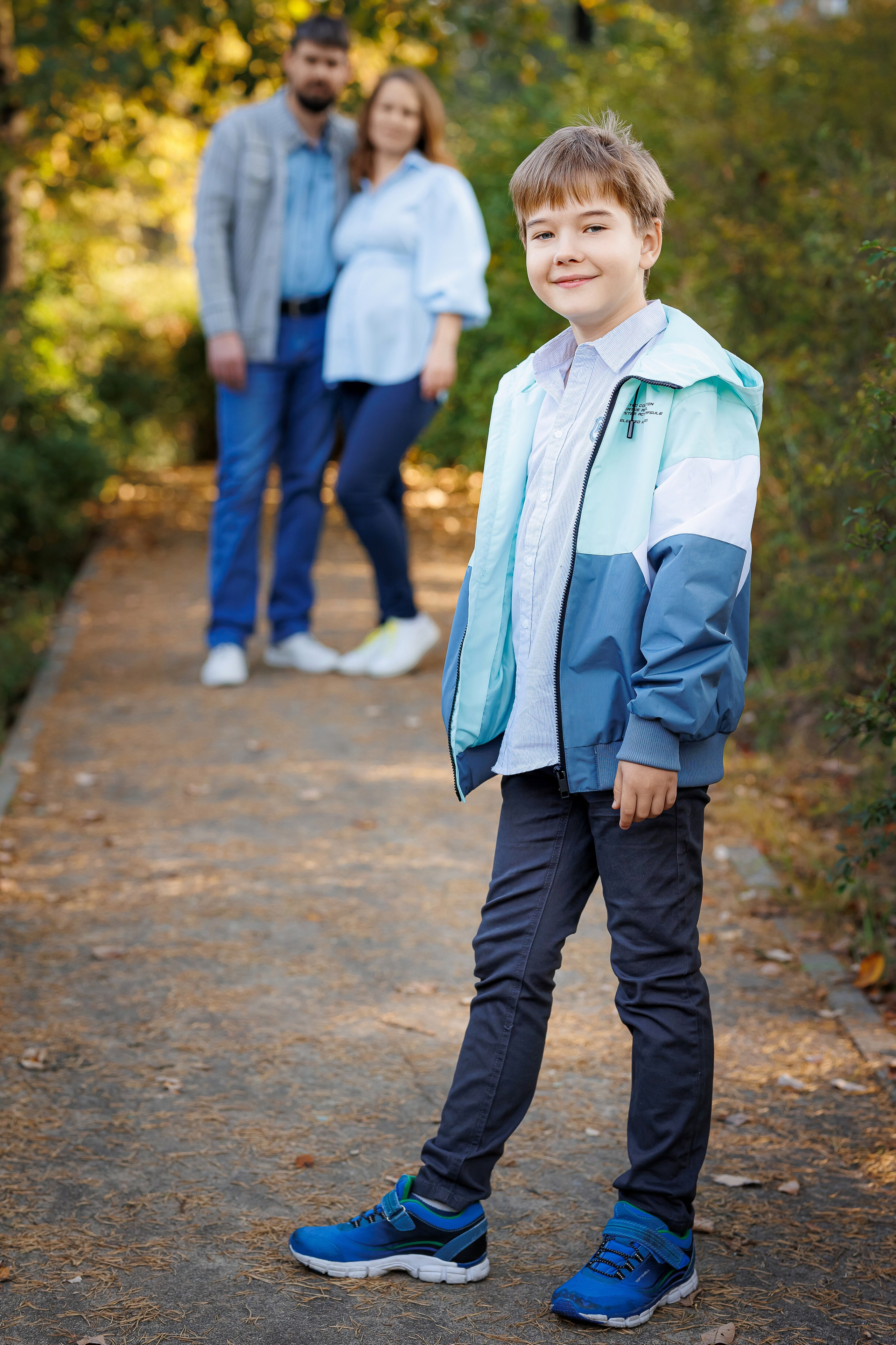Екатерина, Алексей и Глеб, «В ожидании». Семейный и детский фотограф Комина Елена, Власиха, Одинцово