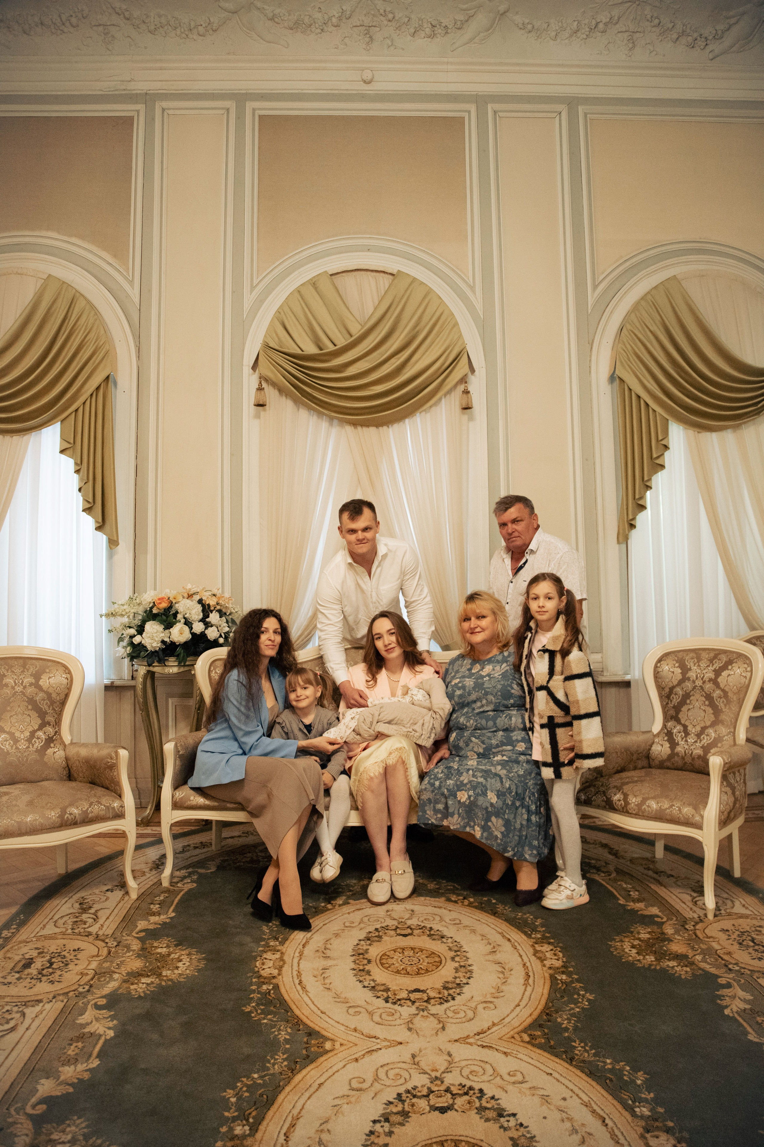 Торжественная регистрация рождения. Петербургский фотограф — Рия