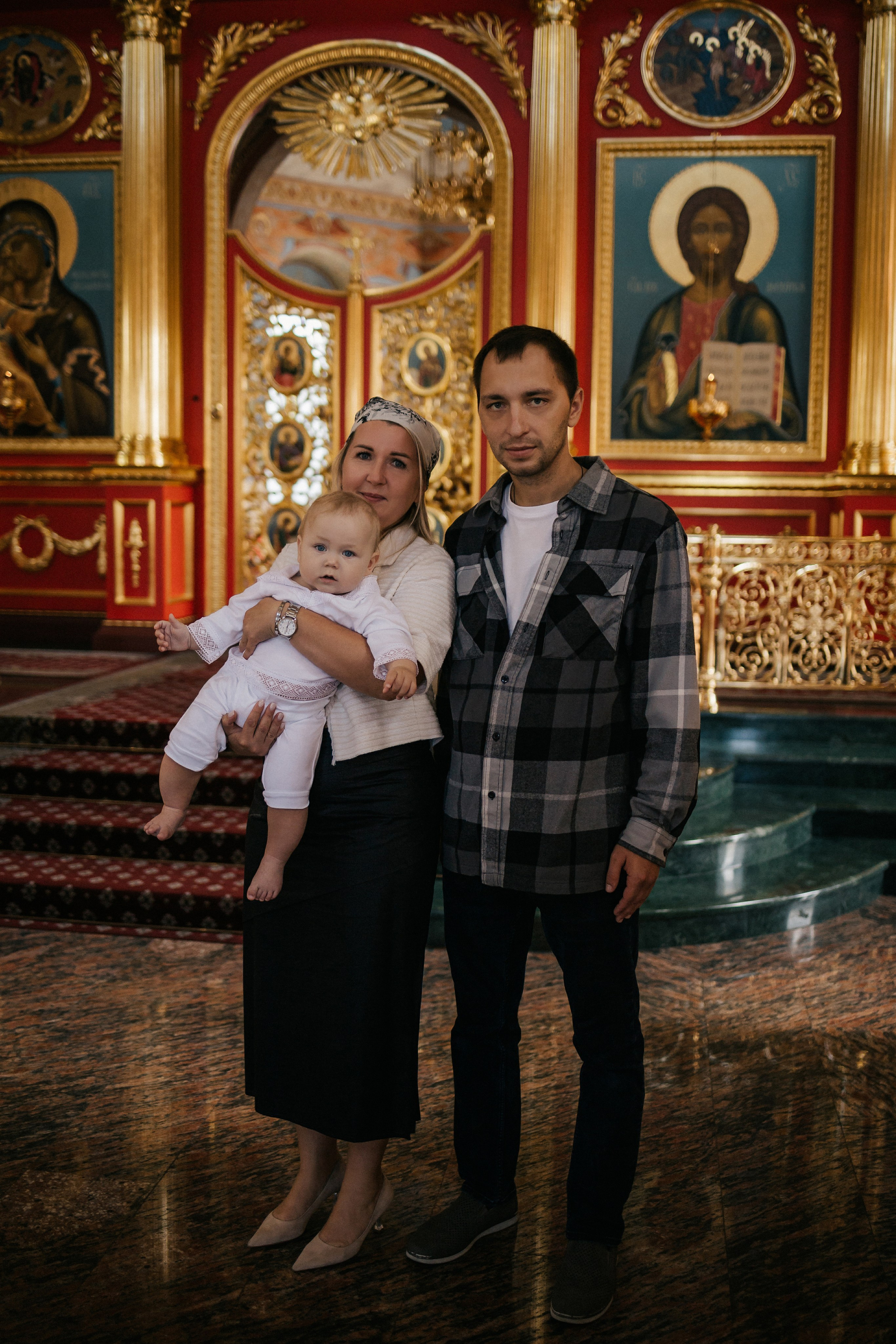 Крещение в Соборе в честь князя Георгия Всеволодовича. Фотограф Нижний Новгород