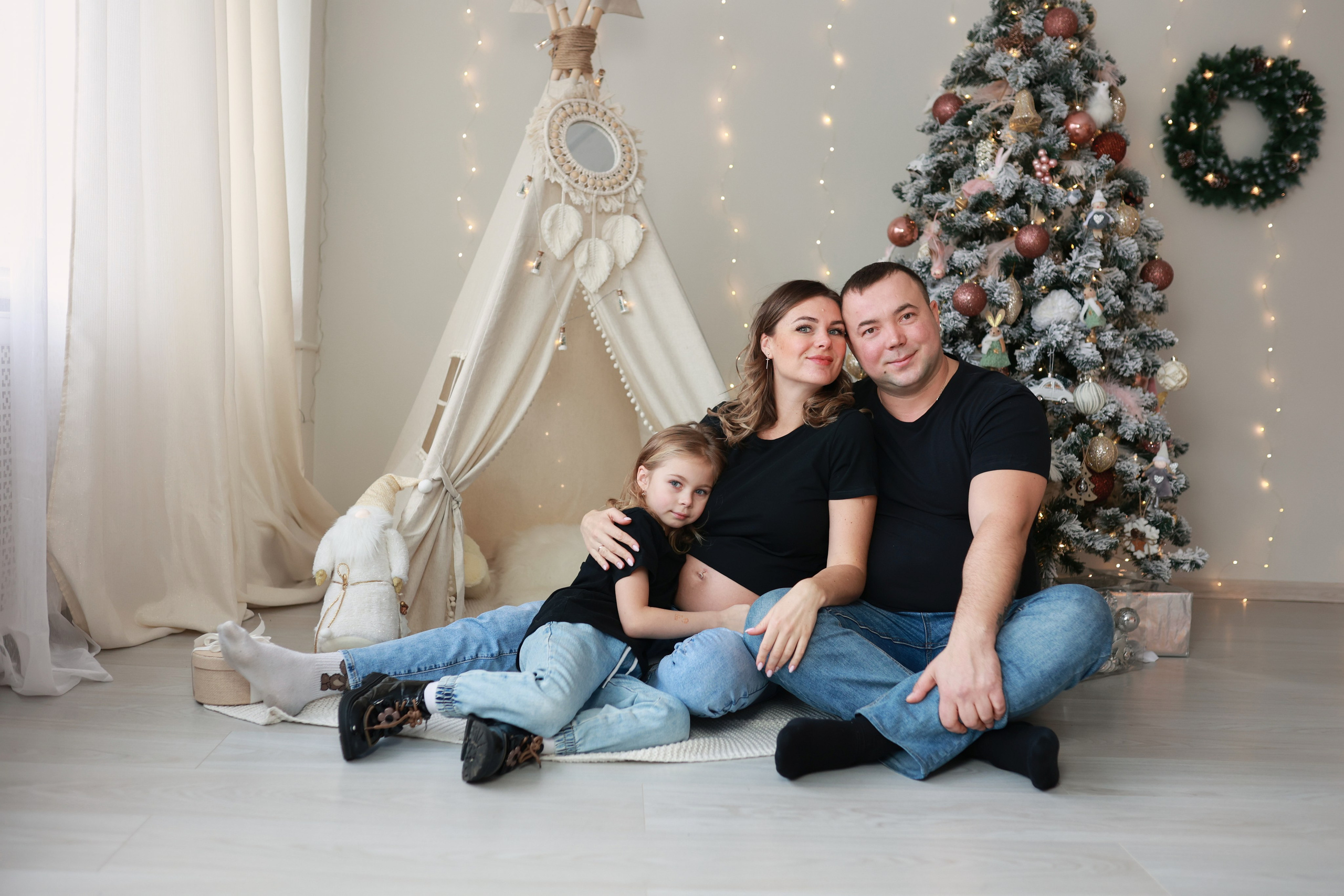 Мария, Максим и Лиза. Семейный и детский фотограф в Москве Шарапова Ирина