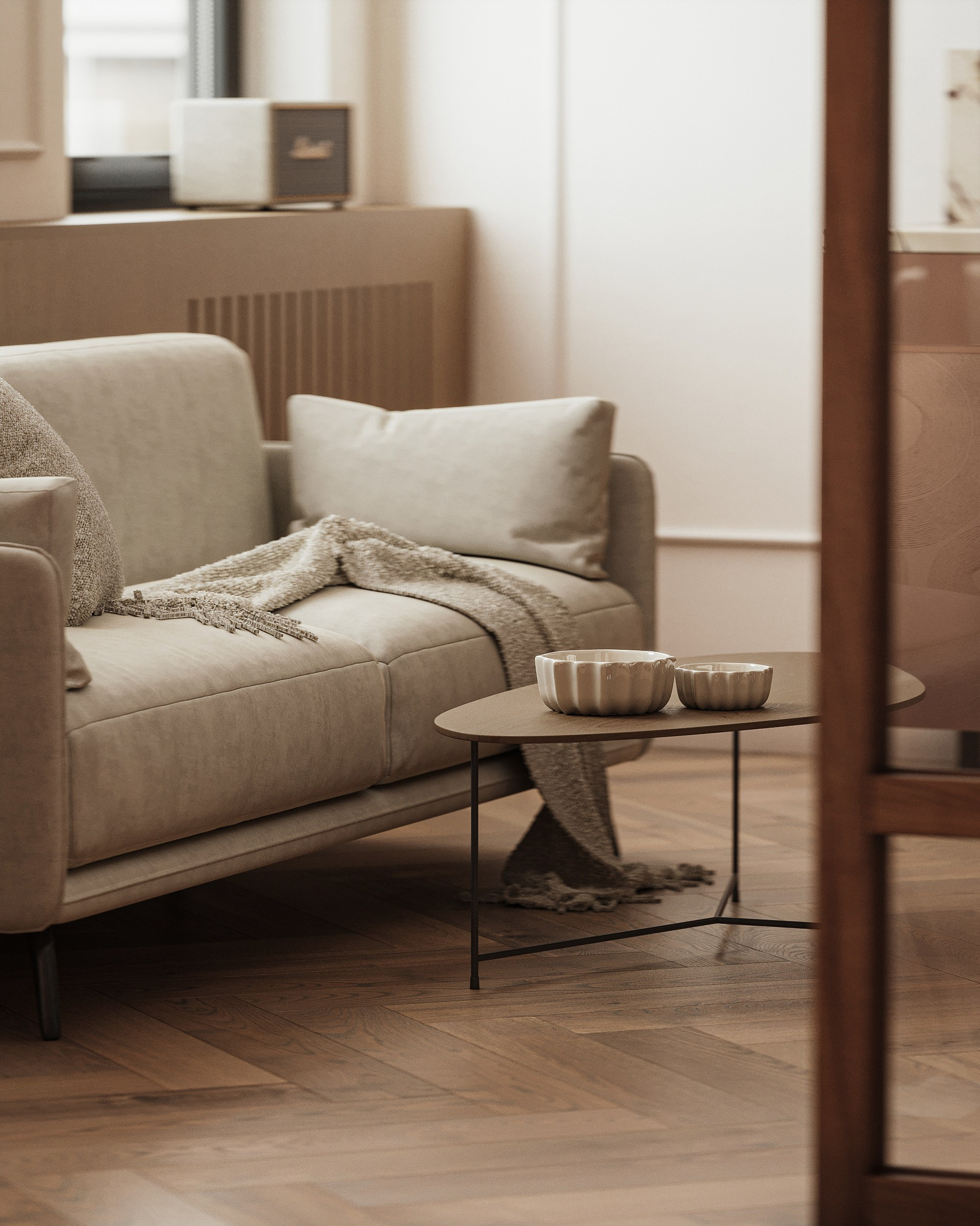 Studio apartment in Krakow. 3D-визуализатор интерьеров Мария