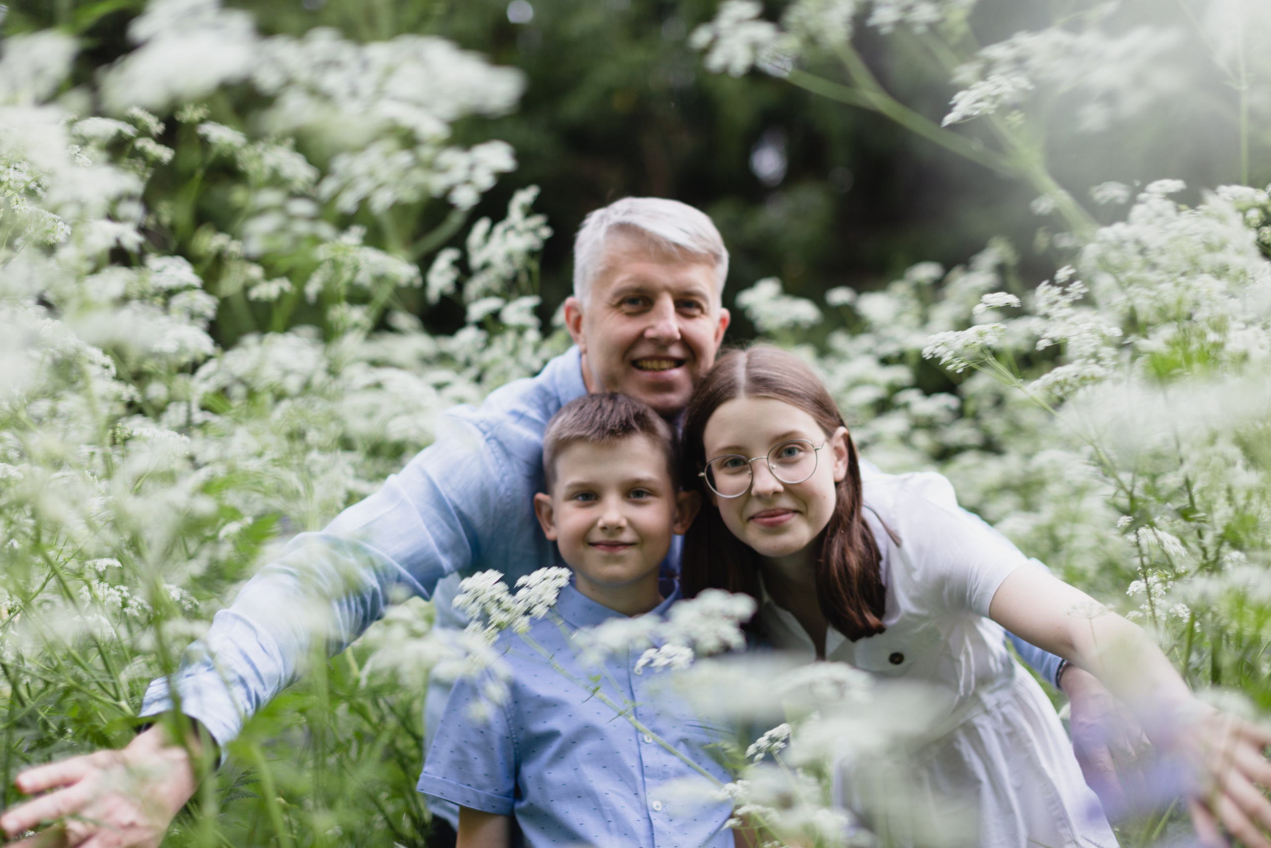 фотосессия семейная в лесу