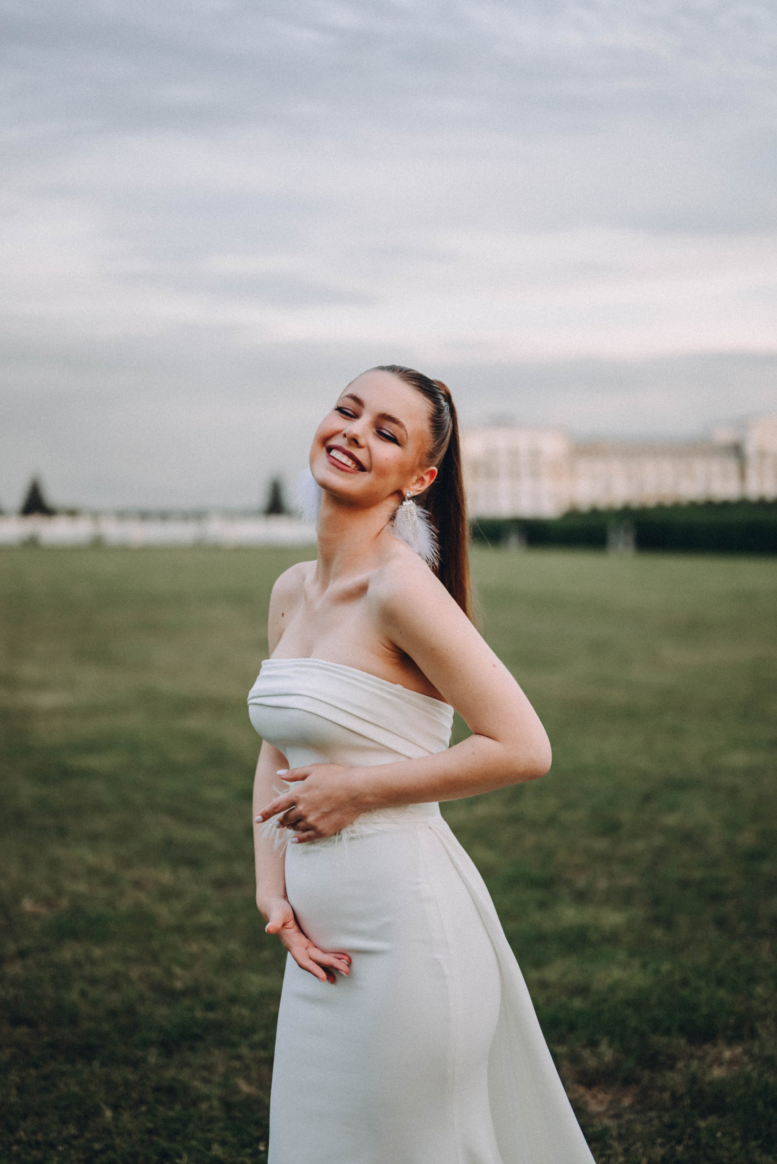 Невеста в Архангельском. Фотограф Анастасия Монах