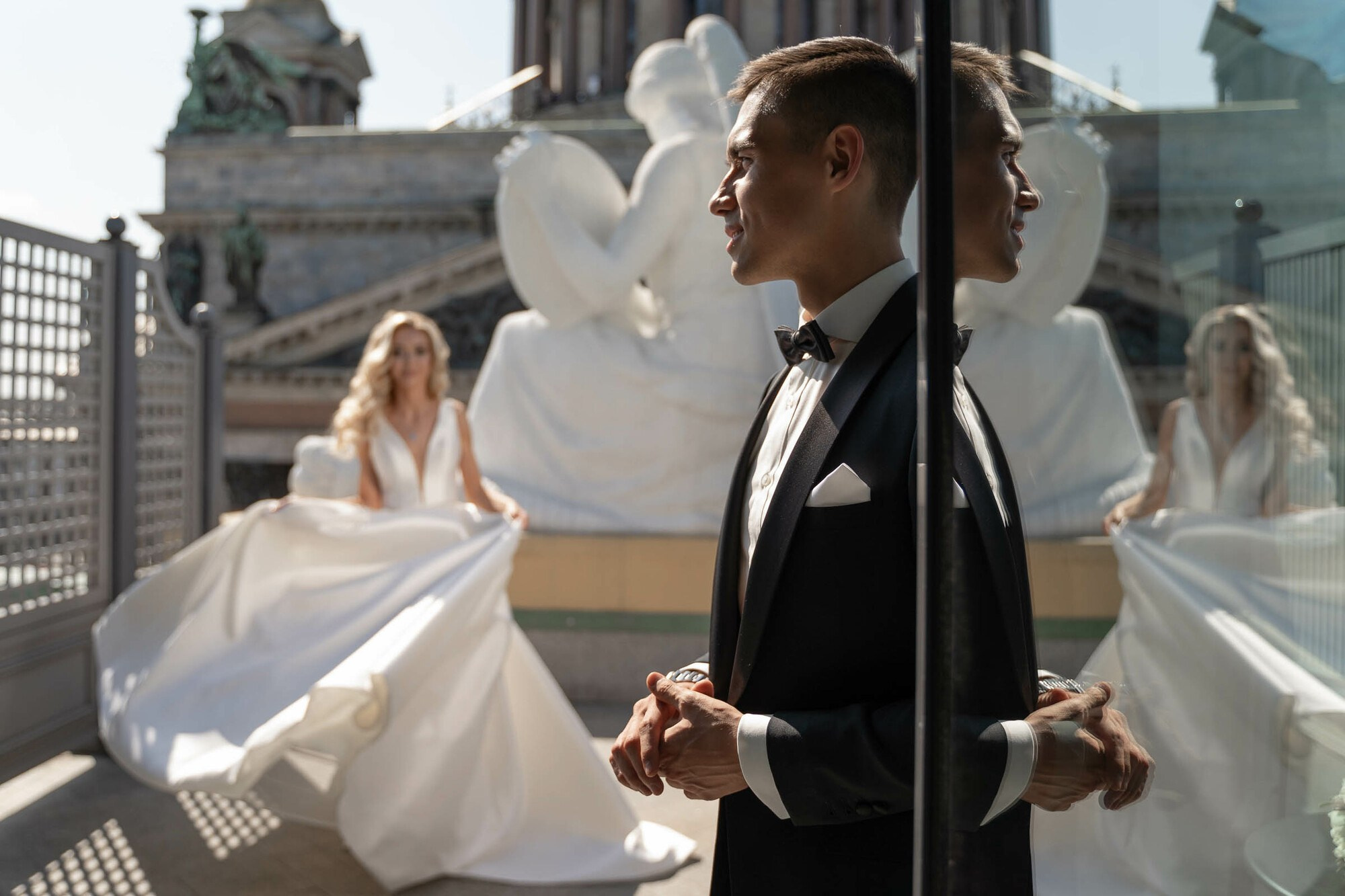 Свадьба в Four Seasons и Royal Beach. Свадебный фотограф в Санкт-Петербурге и Москве Андрей Нестеров