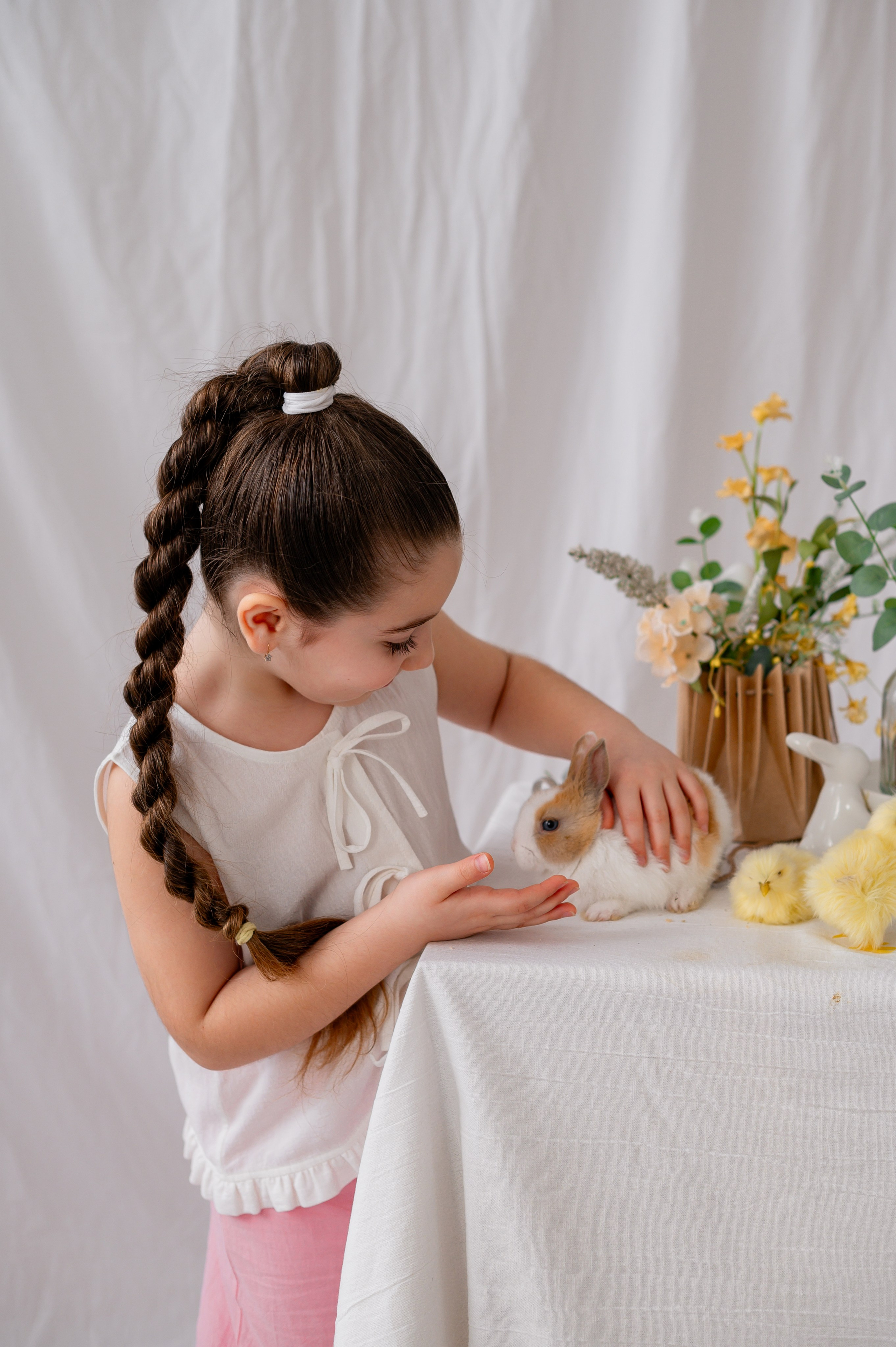 Лев Арина Вика Алена. Фотограф Татьяна Иванчикова