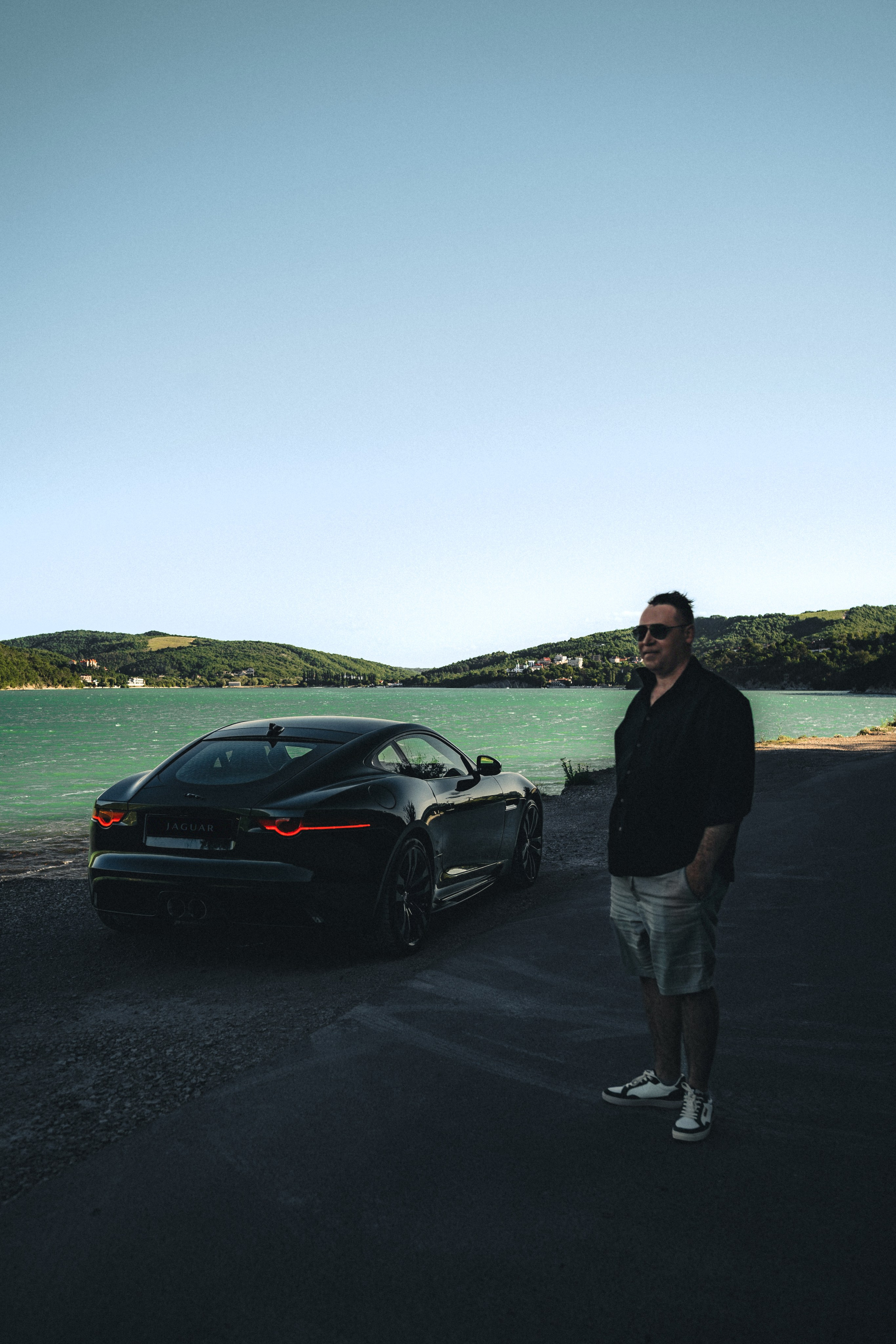 Jaguar F-type S x Egor. Фотограф Илья К. в Москве