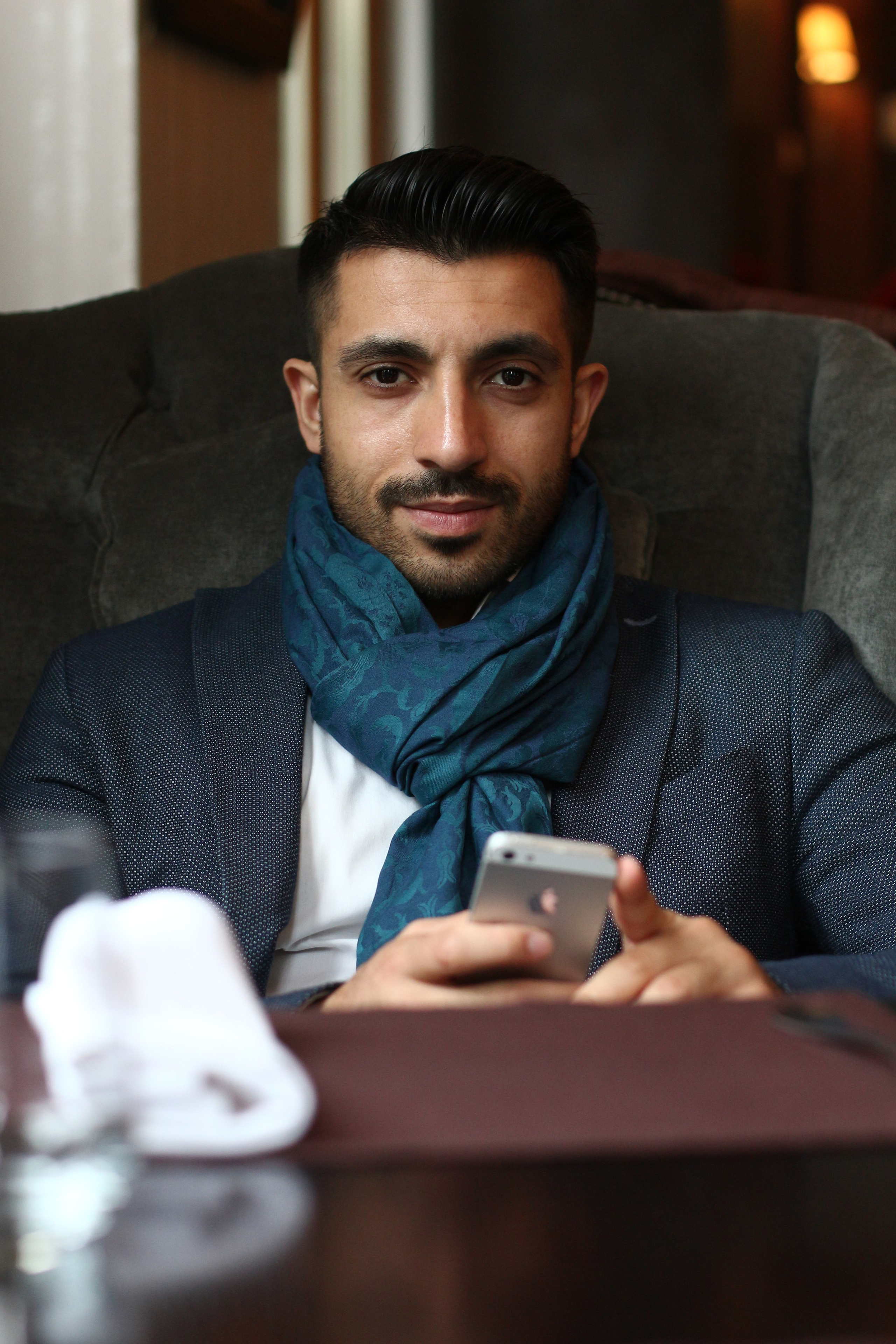 Мужской портрет. Фотограф Мария Згонник