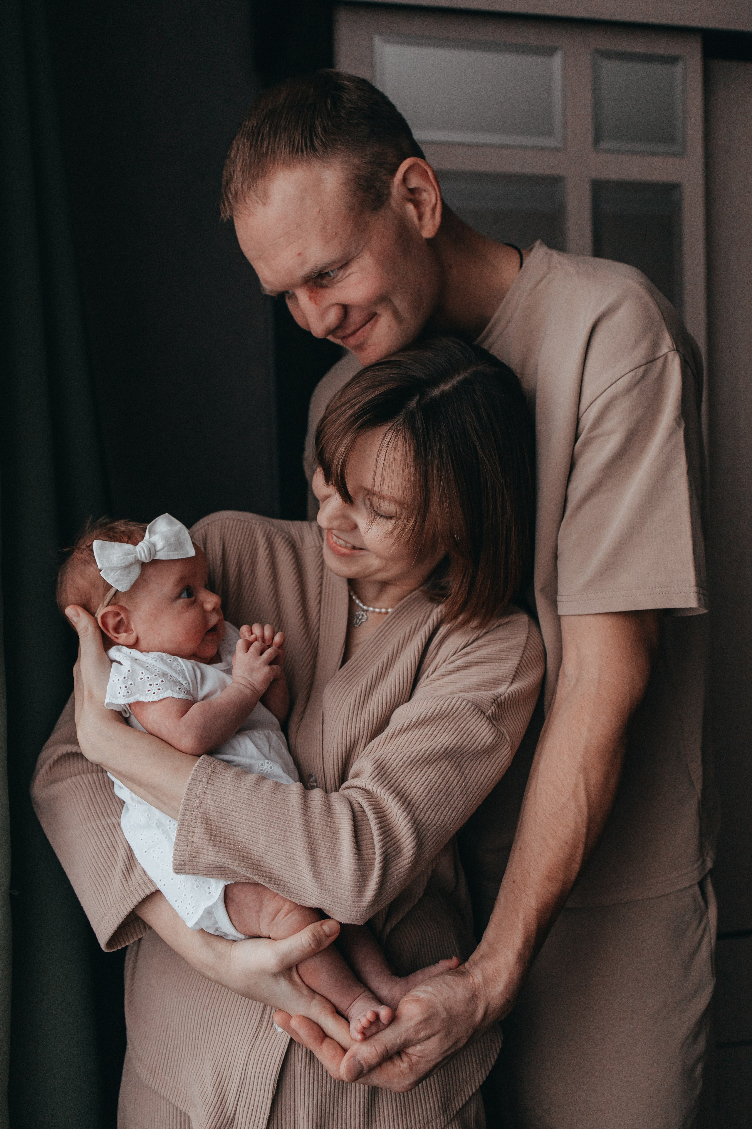 Домашняя фотосессия с новорожденным. Семейный фотограф в Москве, Щелково, Фрязино _ Виктория Степанова