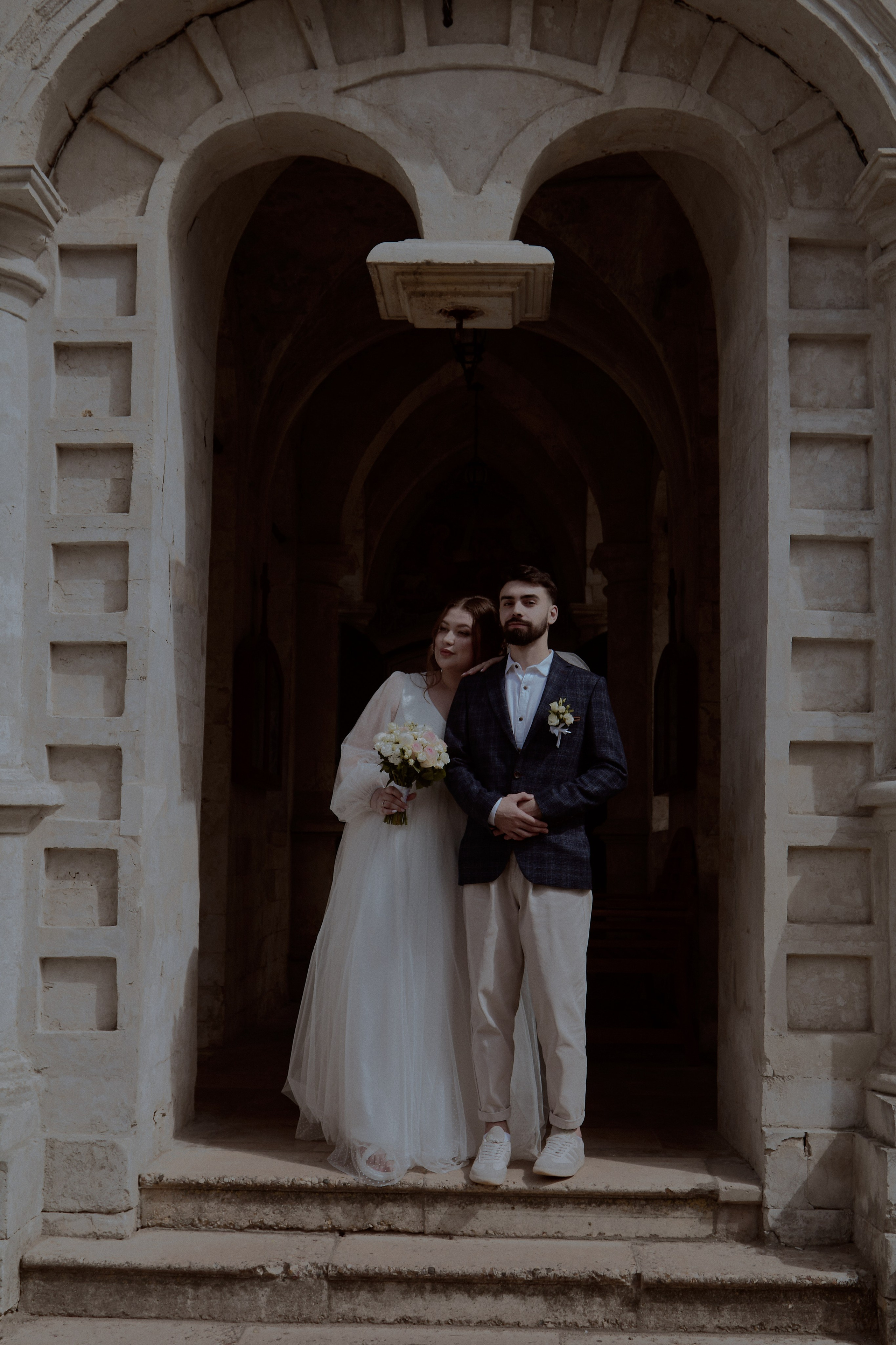 Виктория и Даниэль. Владимирский храм. Фотограф лавстори Москва/МО Приятелева Ангелина