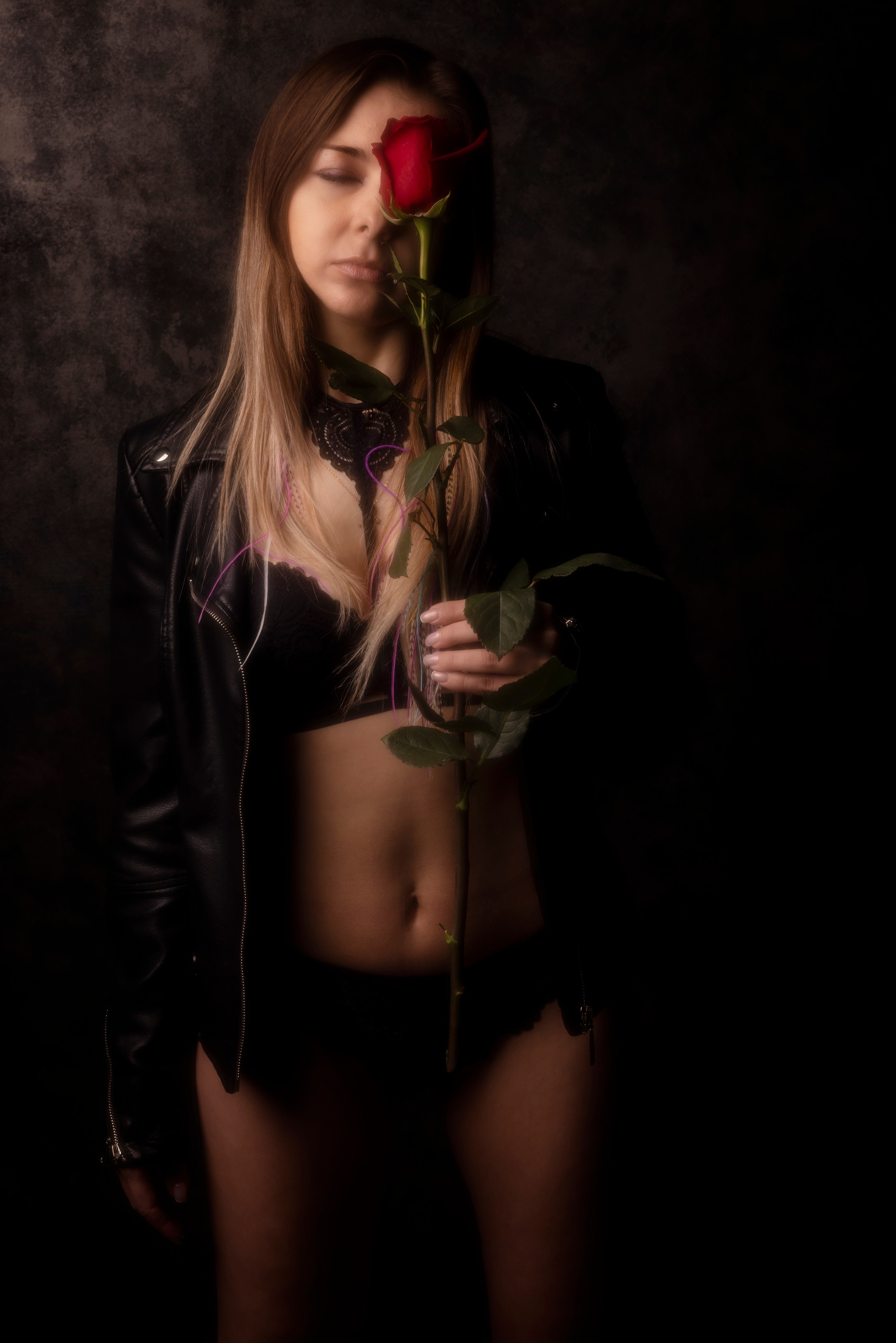 Креативная фотосессия для девушки в студии г. Тула. Фотограф в Туле — Борисов Николай