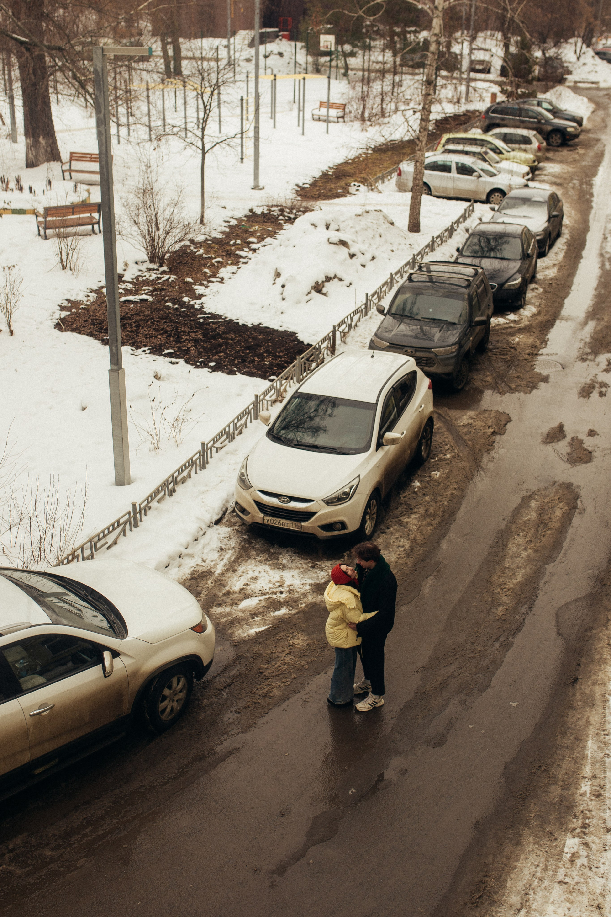 Зимняя прогулка. Свадебный фотограф Казань