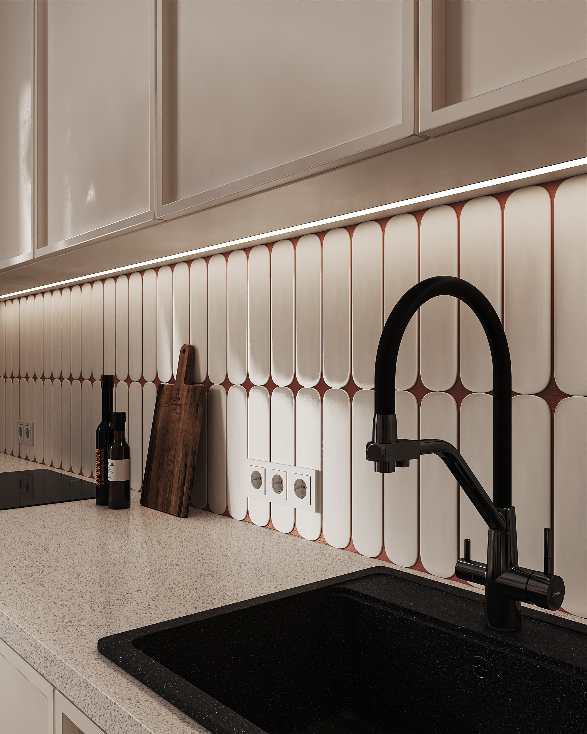 Яркая, сочная и уютная 1-комнатная квартира 🧡