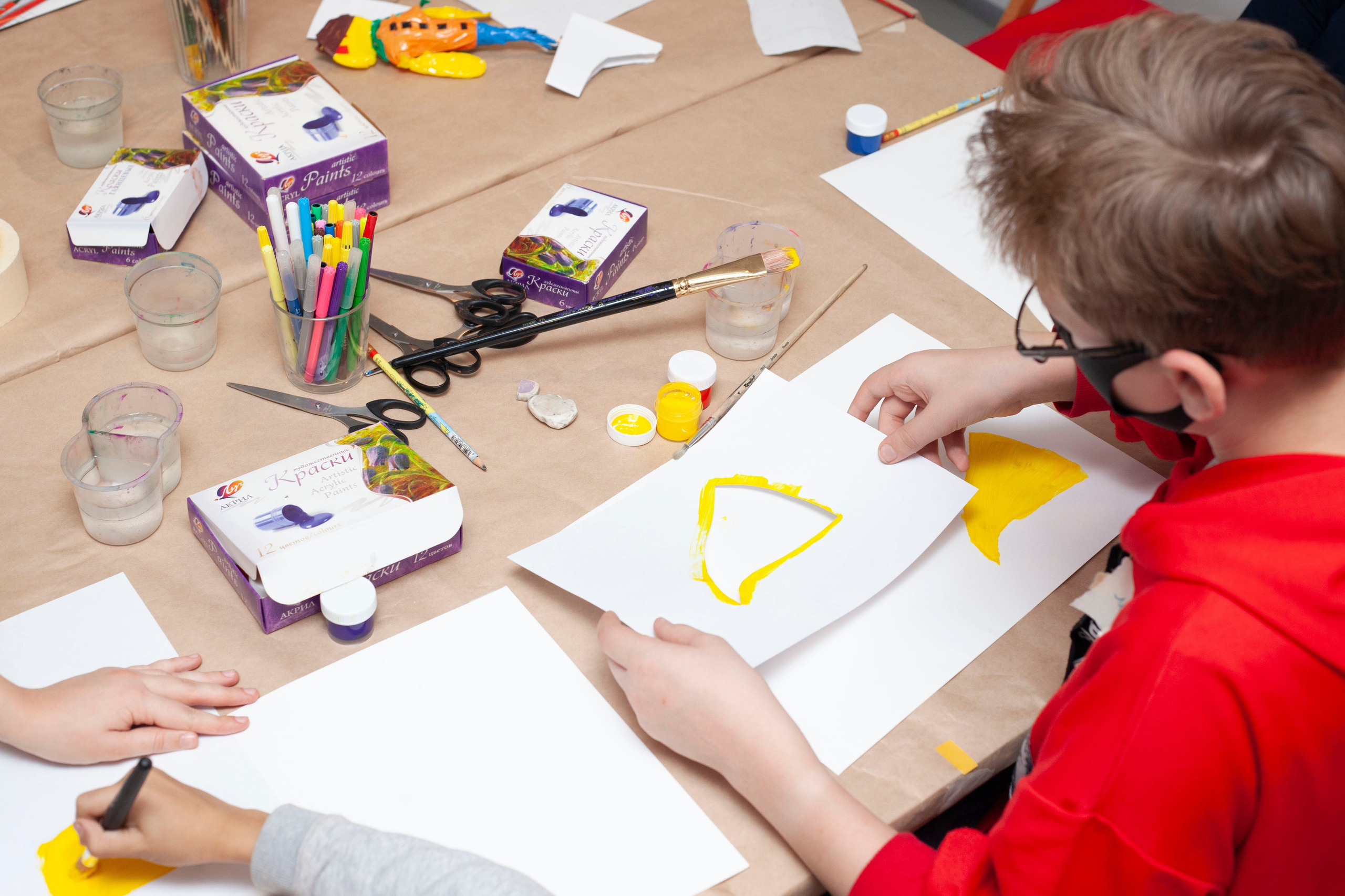 Детский мастер-класс в ММОМА. Stanislav Baryshev — People. Emotions. Atmosphere