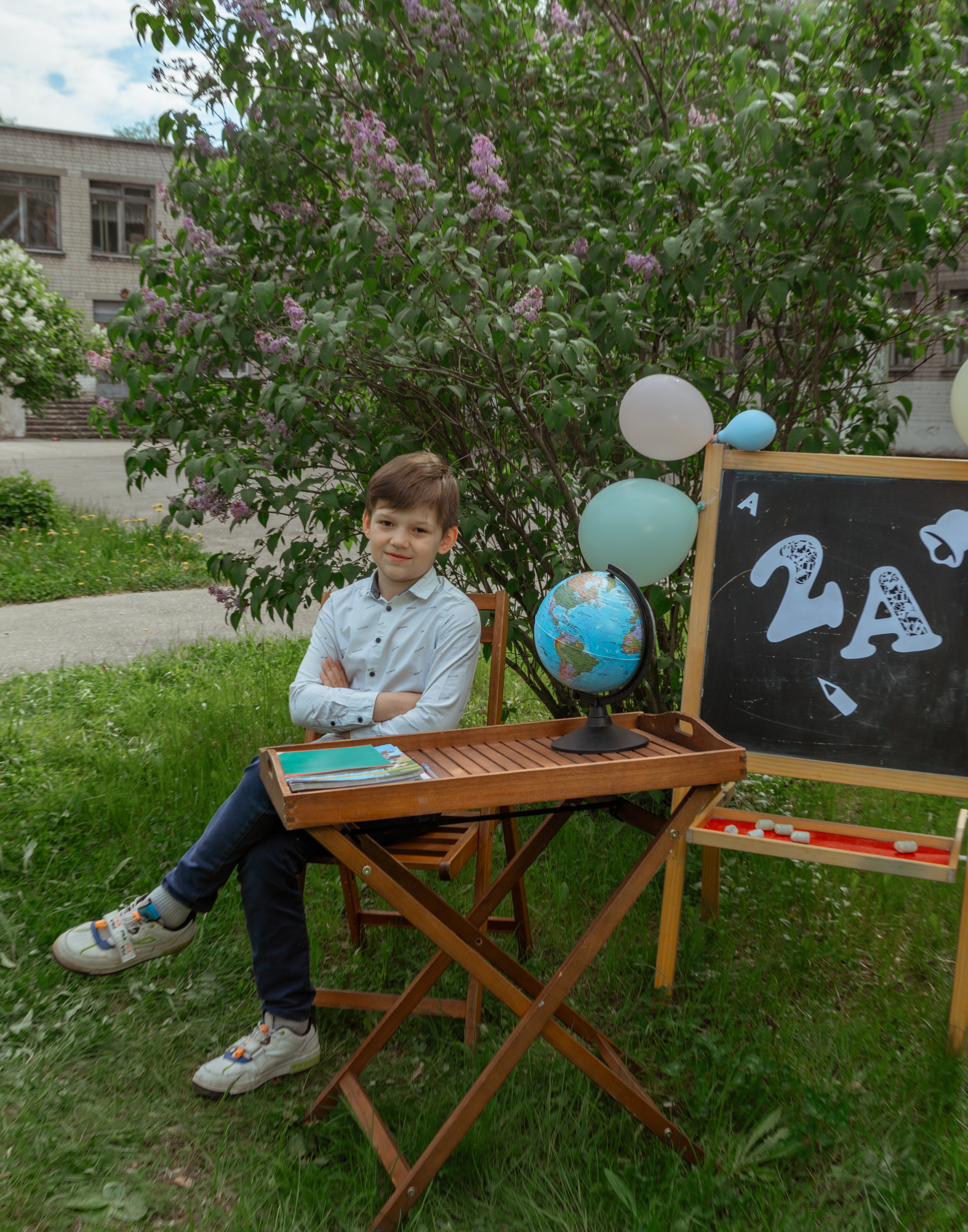 Школьная фотозона. Семейный и детский фотограф в Нижнем Новгороде