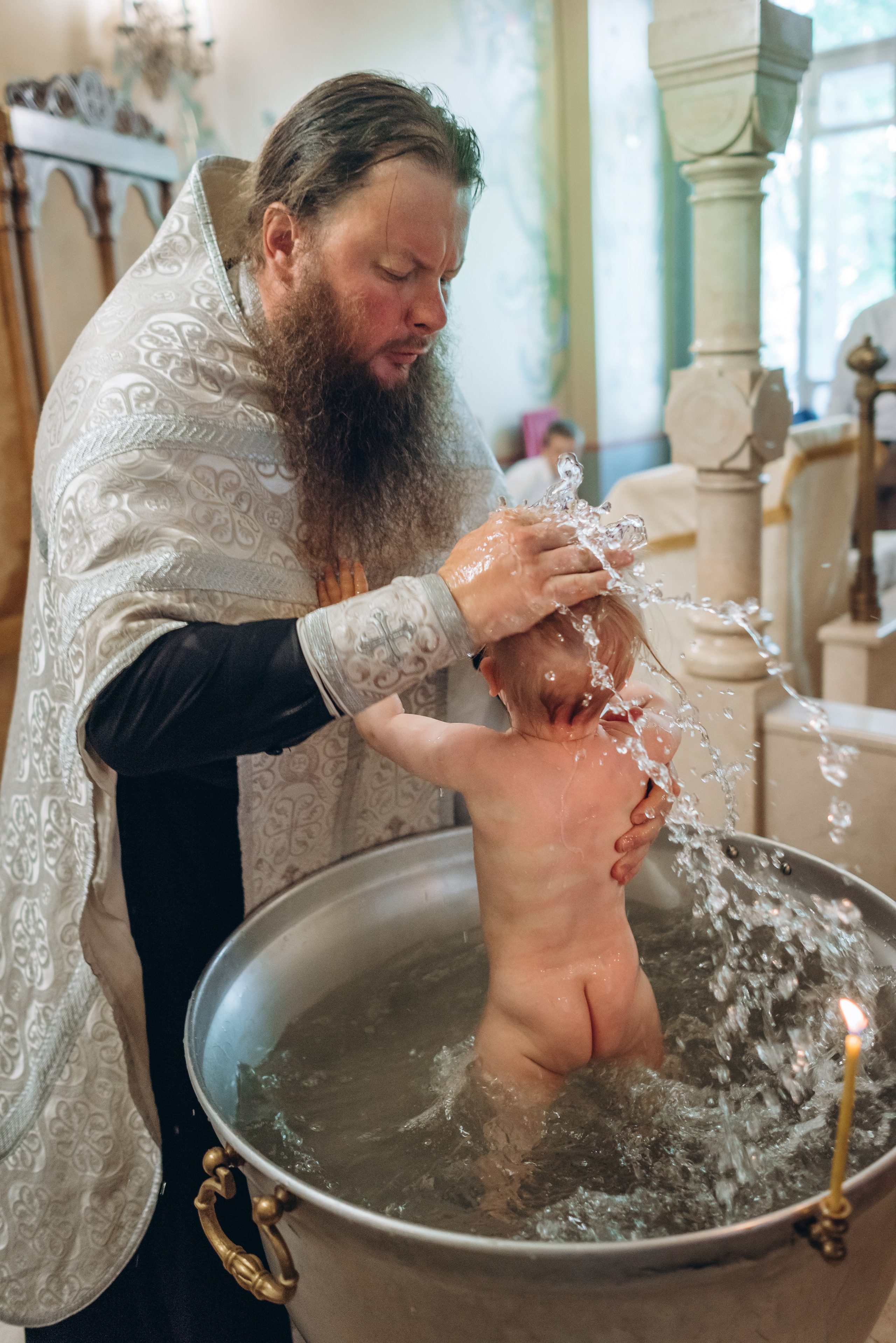 Крещение. Фотограф Кирилл Друлин